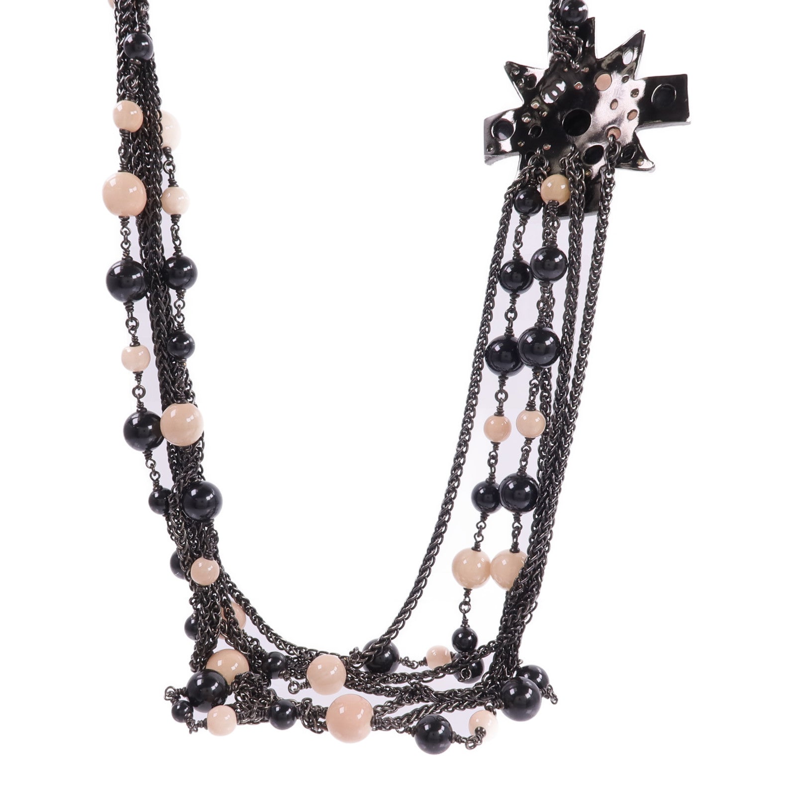 CHANEL PVC/金屬Necklace項鍊