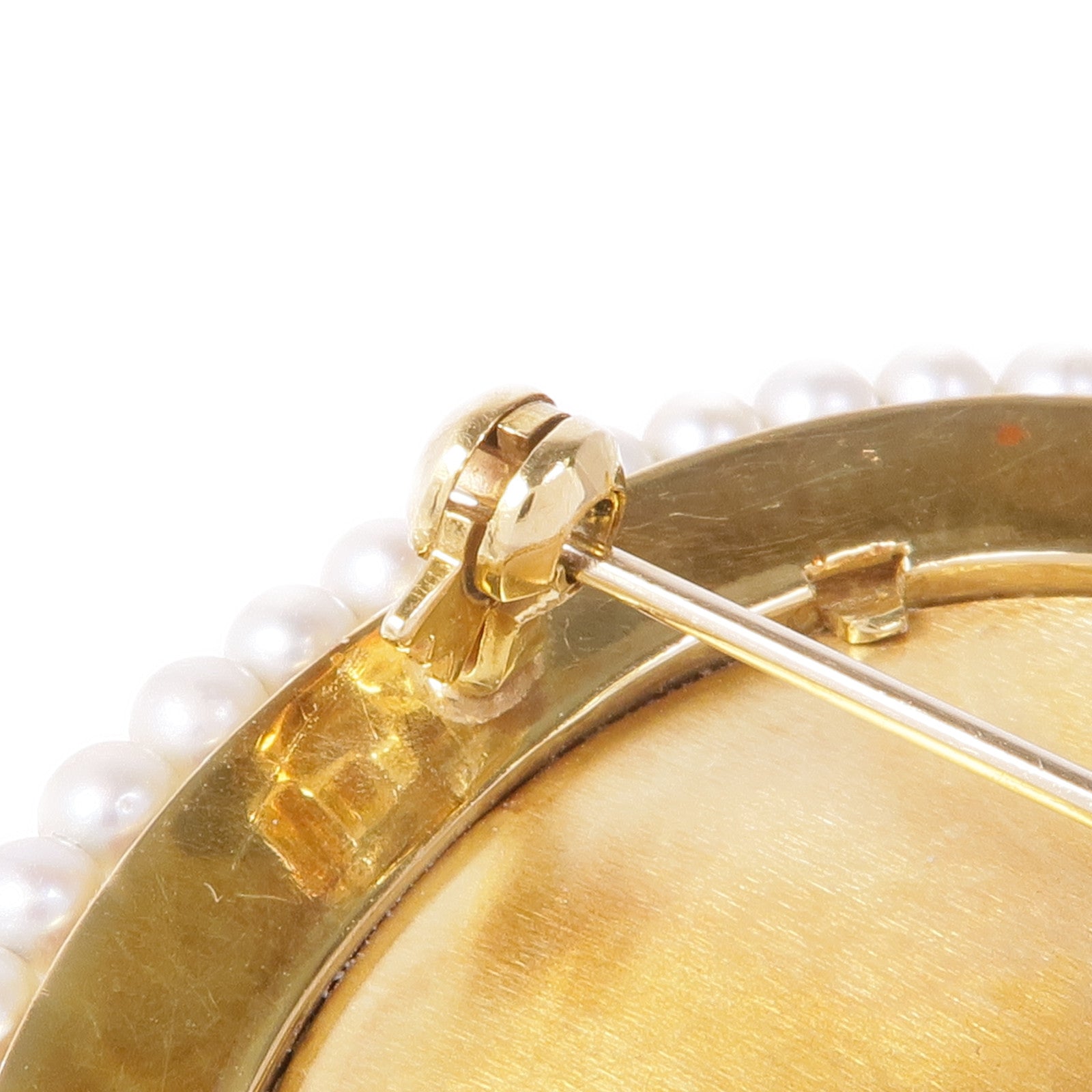 JEWELRY 18K黃金Pearl Brooch胸針