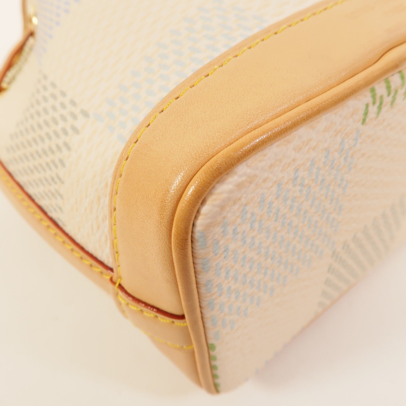 LOUIS VUITTON Damier Giant Canvas Nano Noe手挽肩背兩用袋