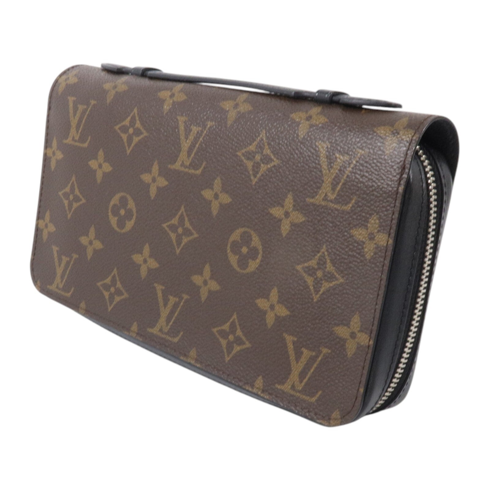 LOUIS VUITTON Monogram Zipper XL Long Wallet銀扣長錢包