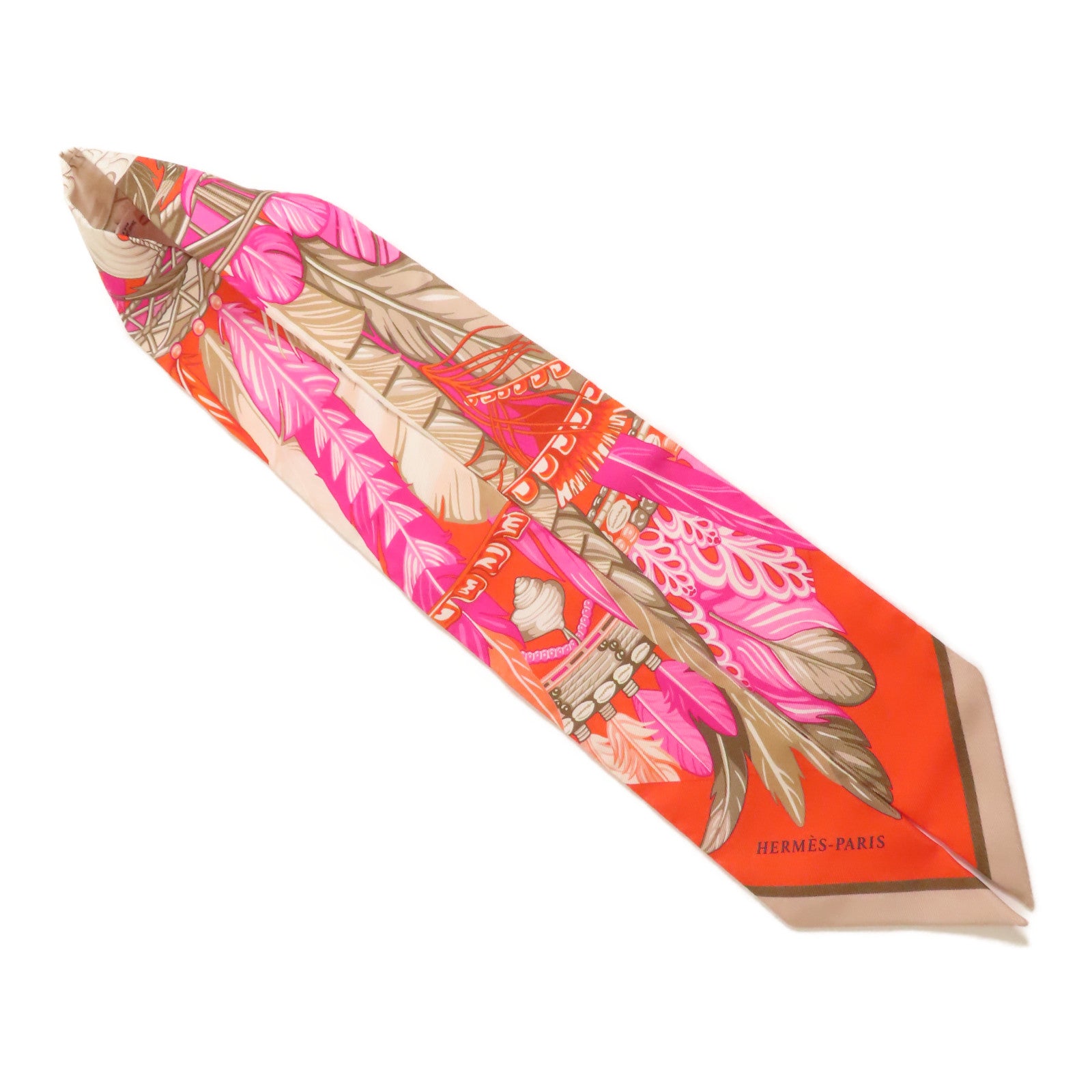 HERMES 絲質Twilly絲巾