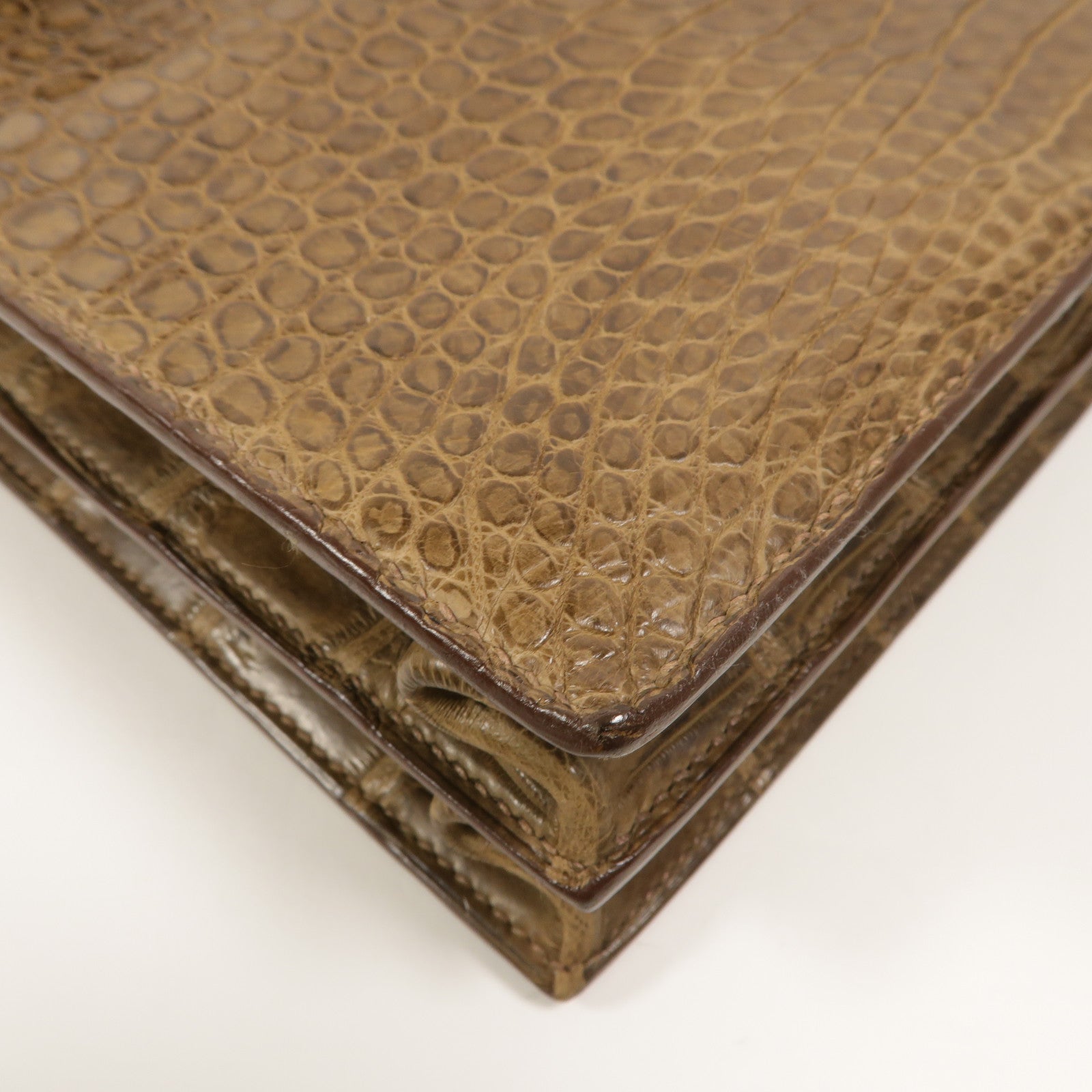 HERMES Porosus皮革Sac A Depeches 37公事包