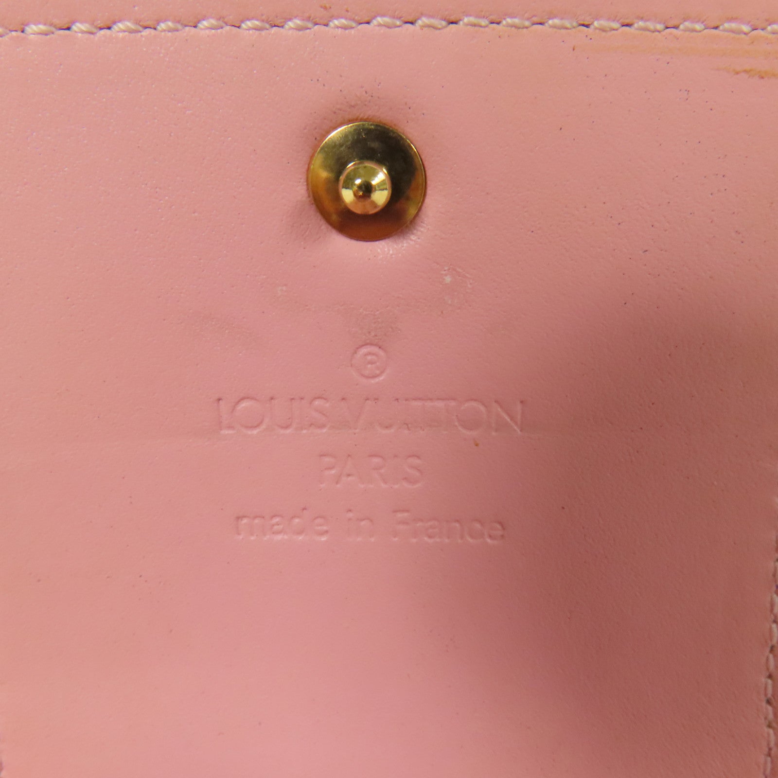 LOUIS VUITTON Monogram Vernis Cigarette Case金扣肩背袋
