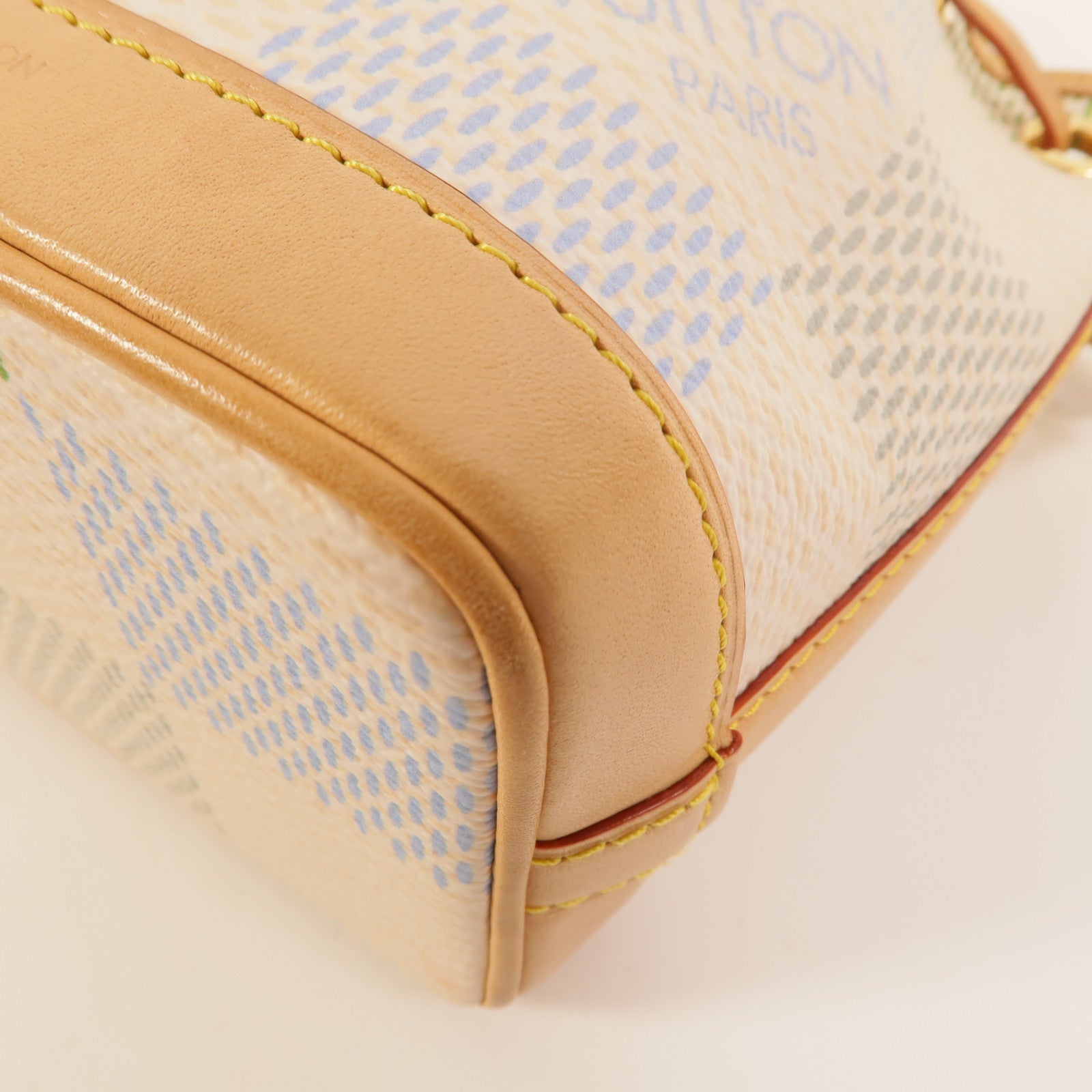 LOUIS VUITTON Damier Giant Canvas Nano Noe手挽肩背兩用袋