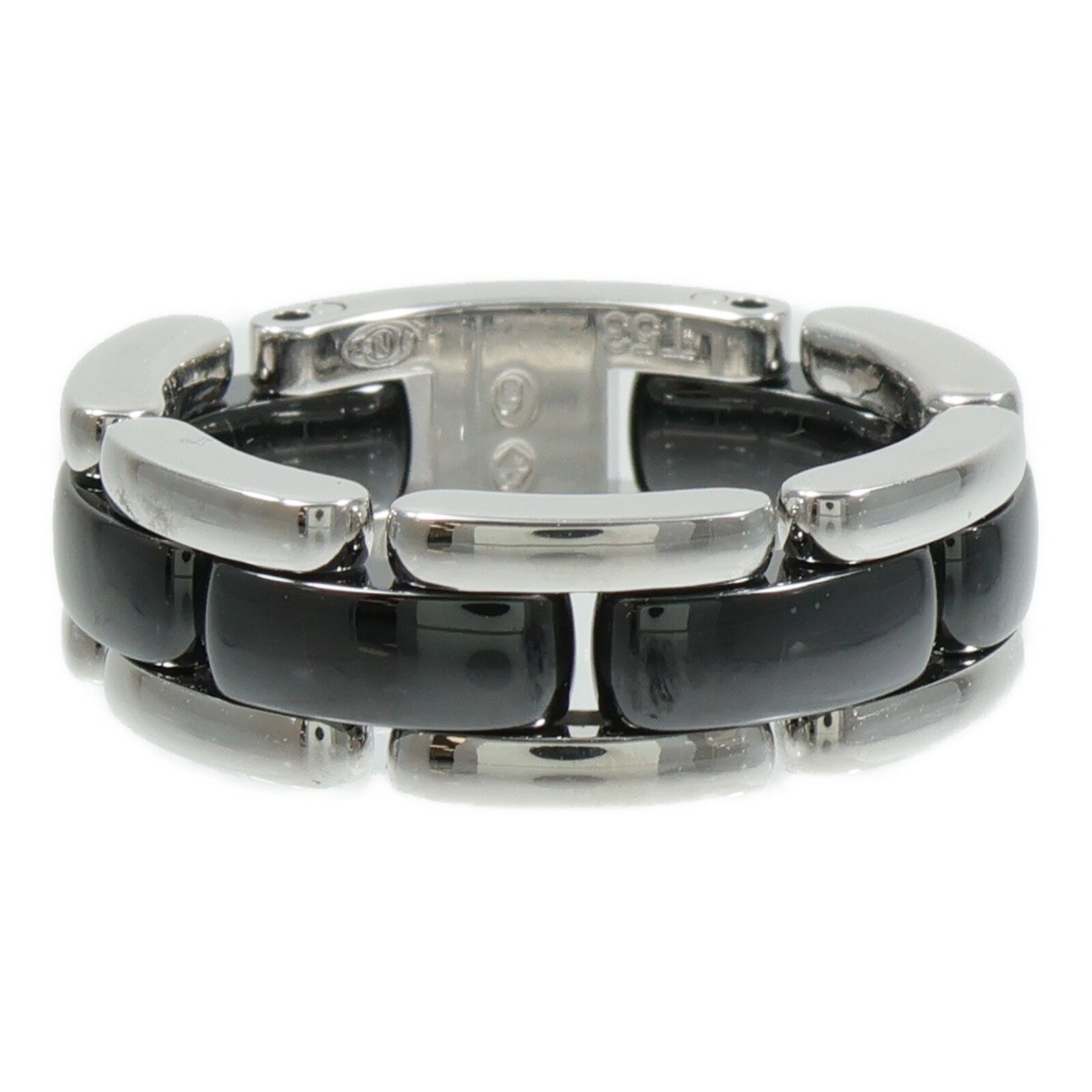 CHANEL 陶瓷/18K白金Ultra Ring戒指