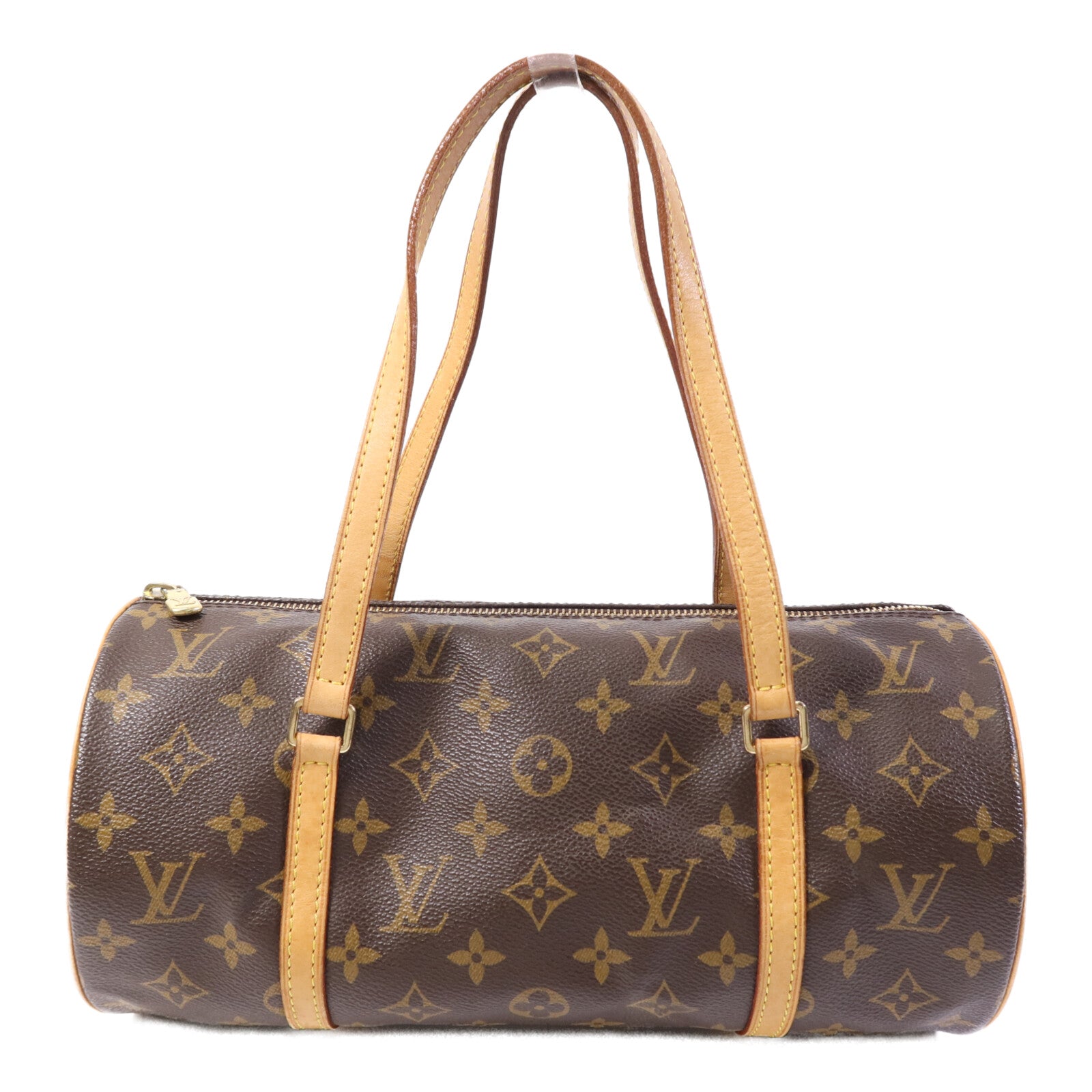 LOUIS VUITTON Monogram Papillon GM金扣手挽袋