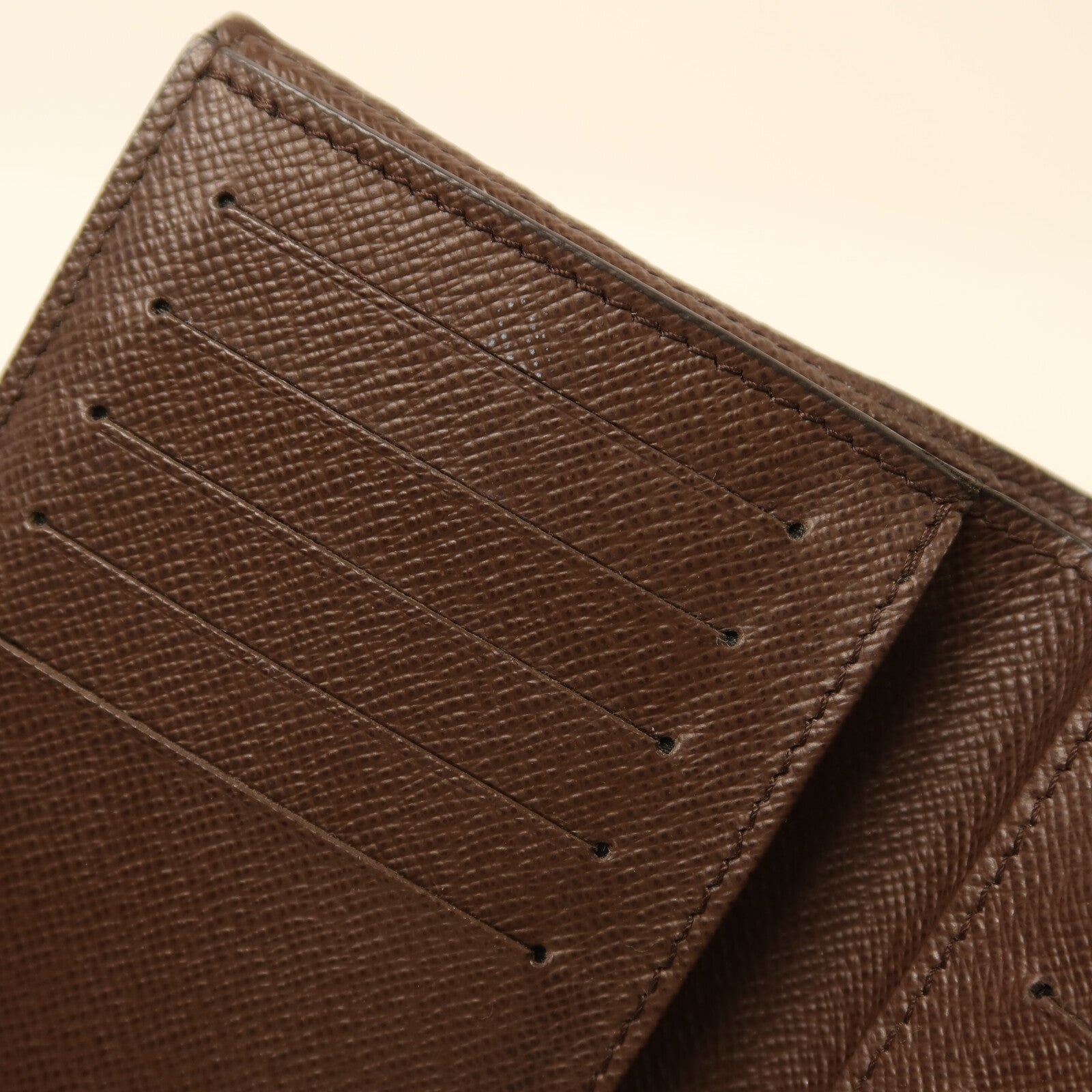 LOUIS VUITTON Damier Portefeuille Normandy Wallet金扣錢包