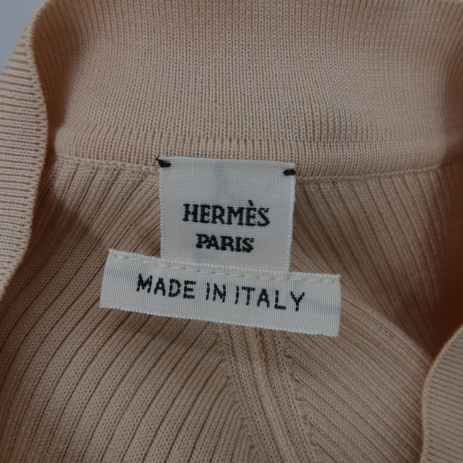 HERMES Silk/Cotton Passementerie Top上衣