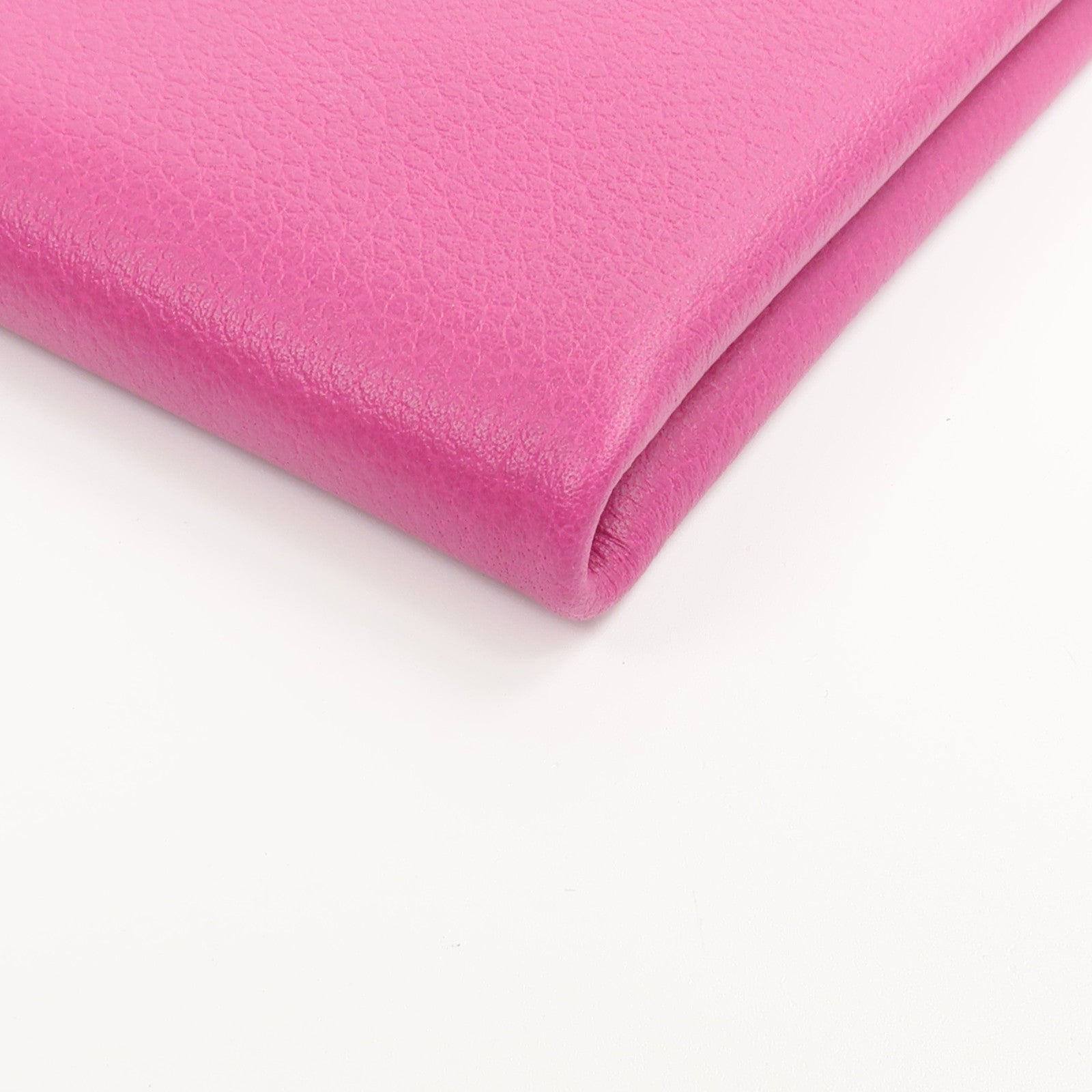 HERMES Evercolor皮革Atout 14 PM Mini Pouch手拿包Rose Purple