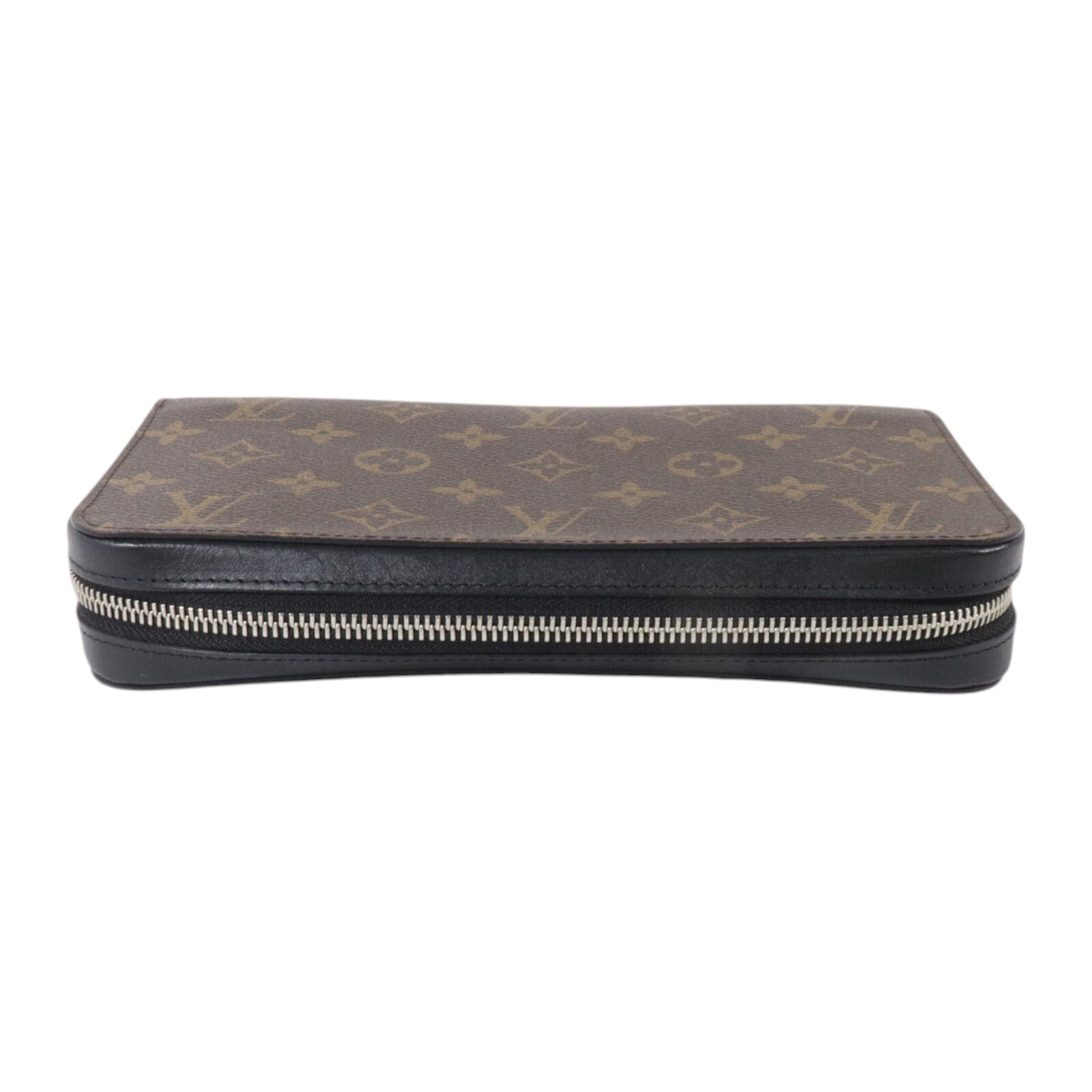 LOUIS VUITTON Monogram Zipper XL Long Wallet銀扣長錢包