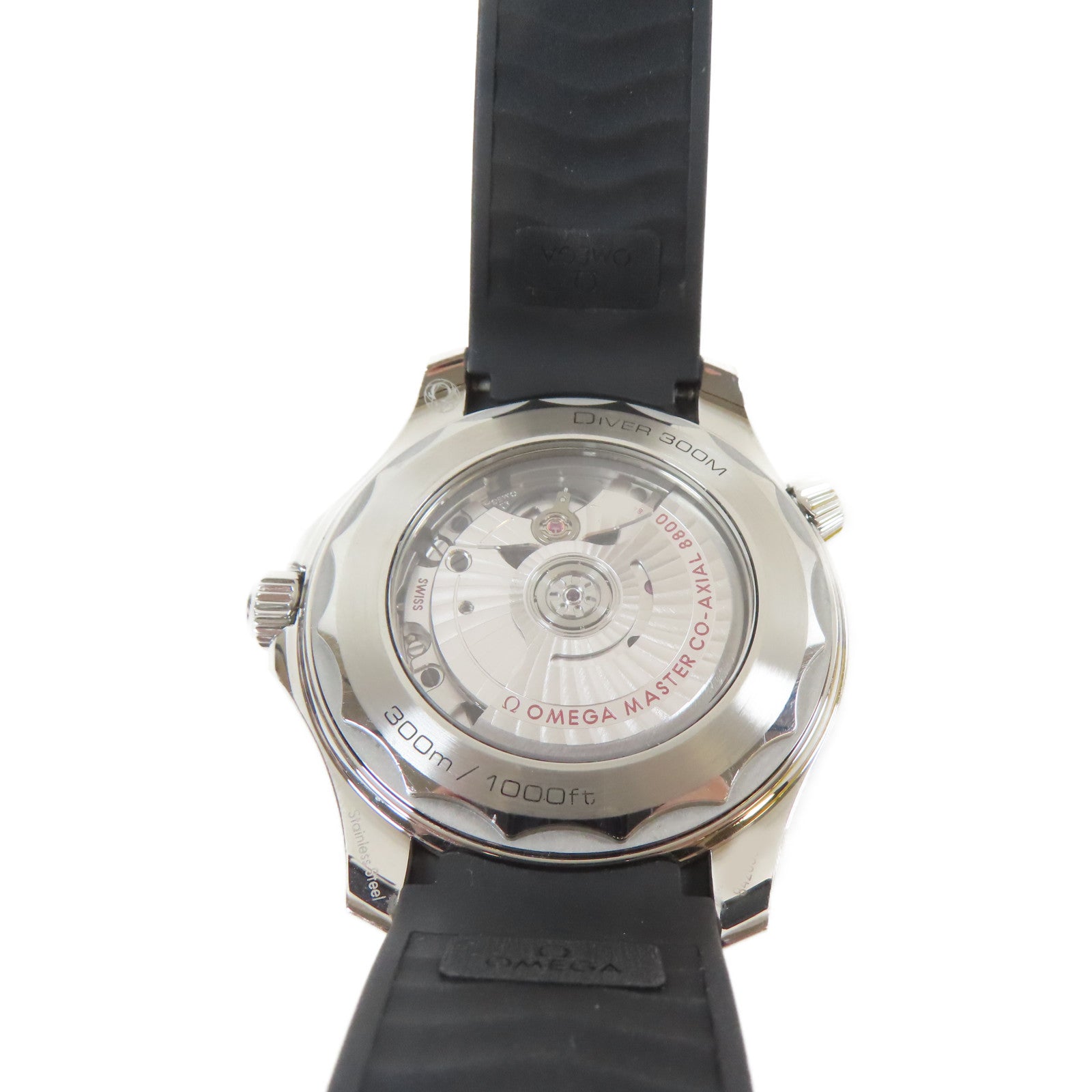 OMEGA Seamaster Diver不鏽鋼手錶自動機芯黑色