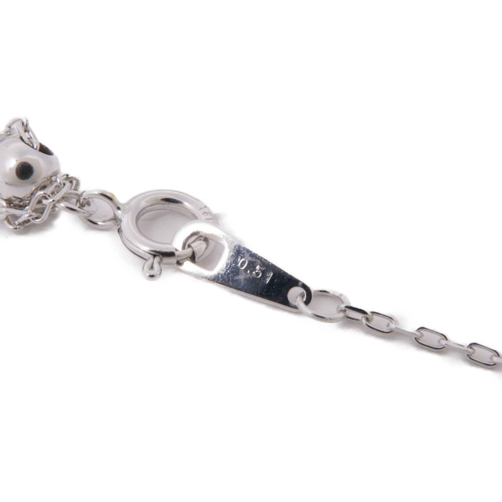 JEWELRY 18K白金Diamond Necklace鑽石項鍊