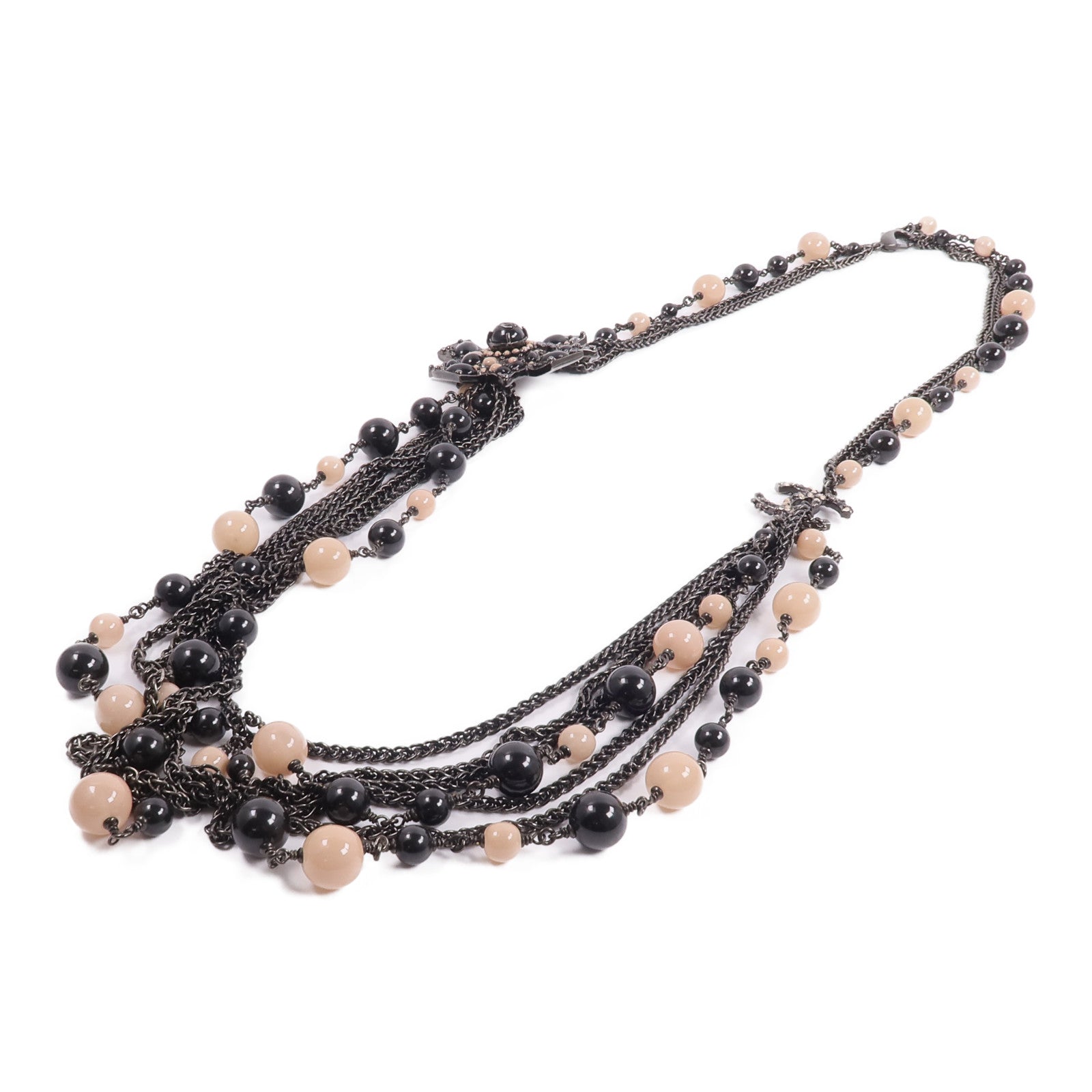 CHANEL PVC/金屬Necklace項鍊