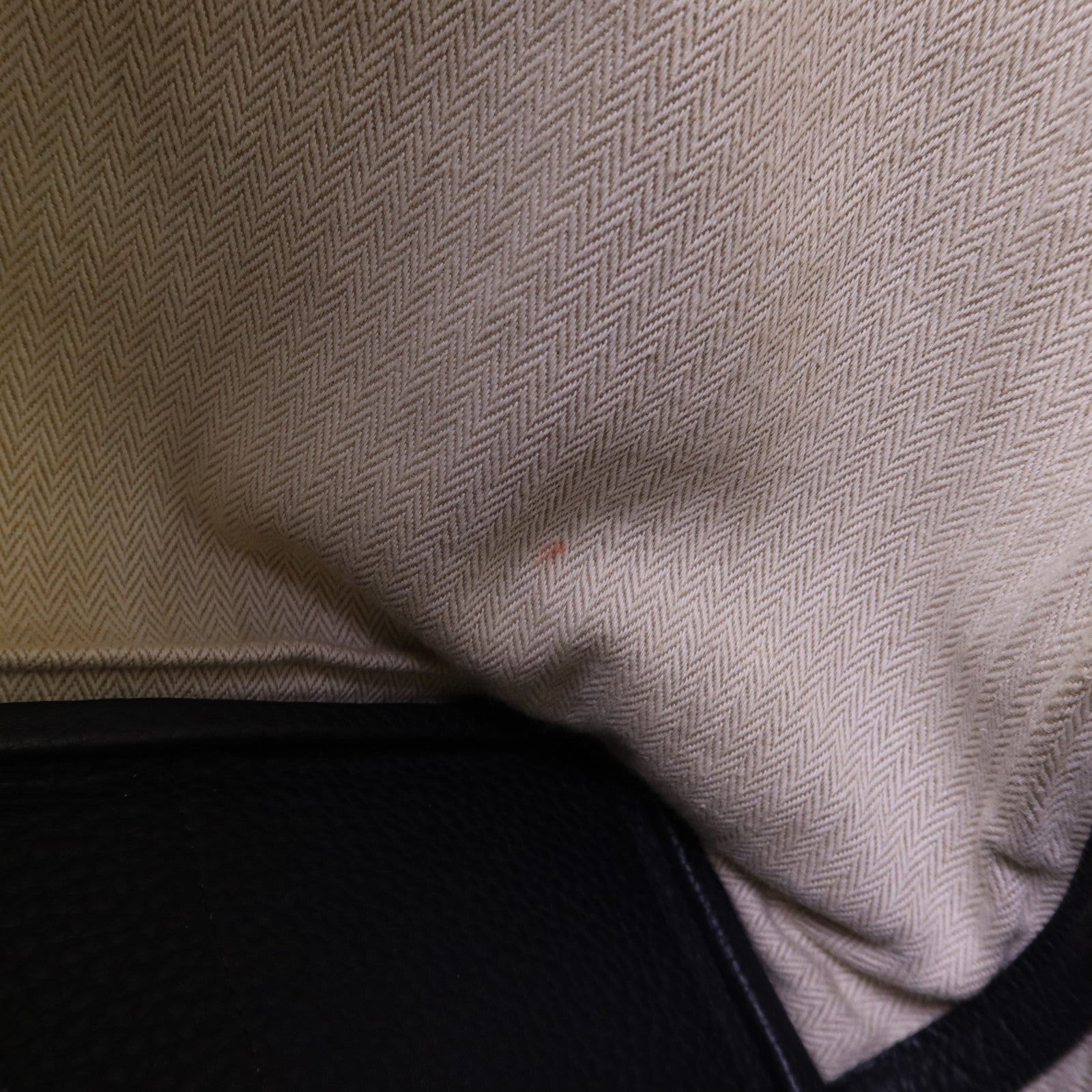 HERMES Negonda皮革Garden Party PM銀扣手挽袋Noir