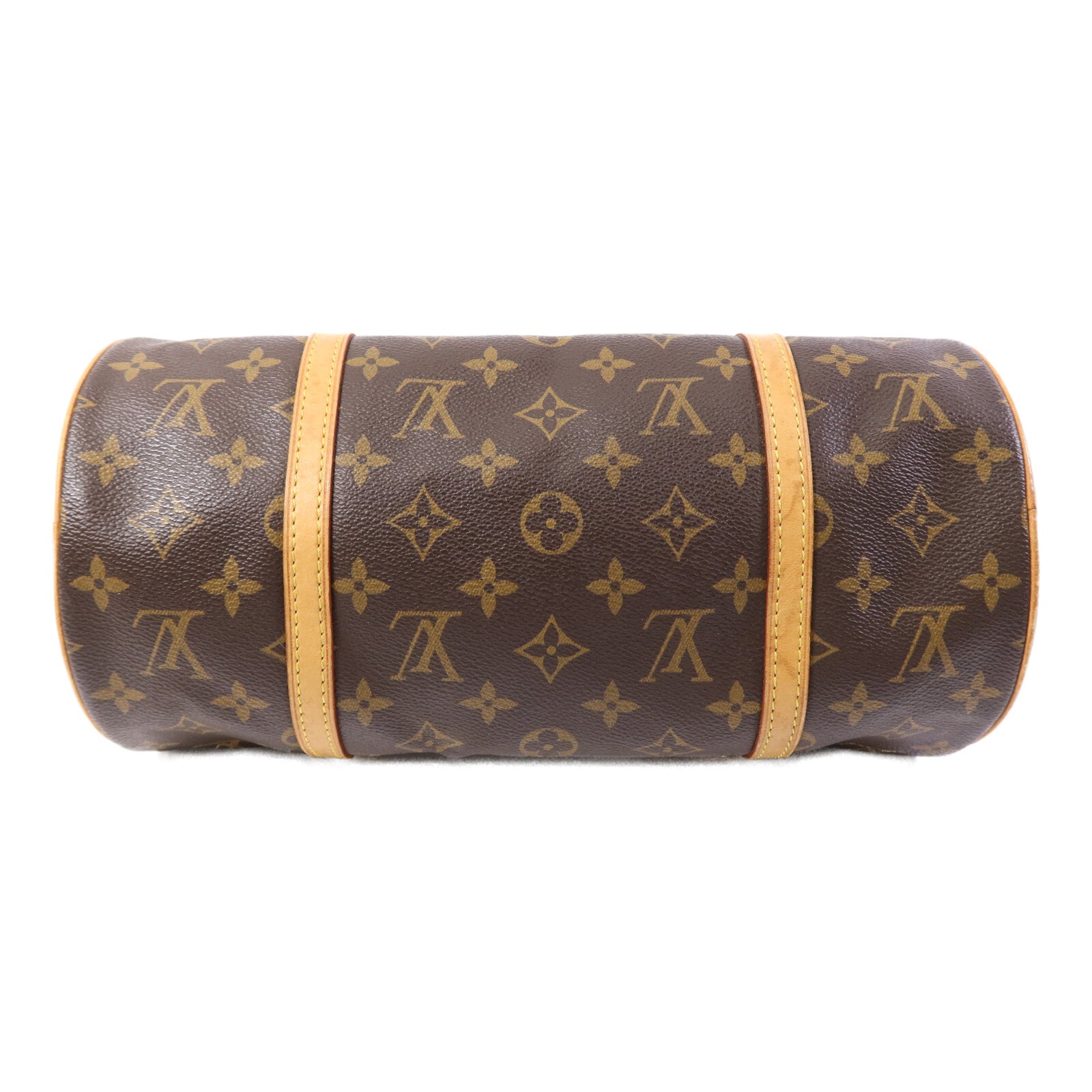 LOUIS VUITTON Monogram Papillon GM金扣手挽袋