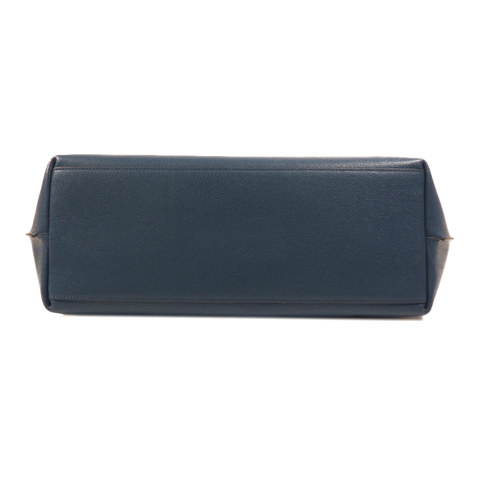 Furla 牛皮皮革Tote Bag銀扣肩背袋