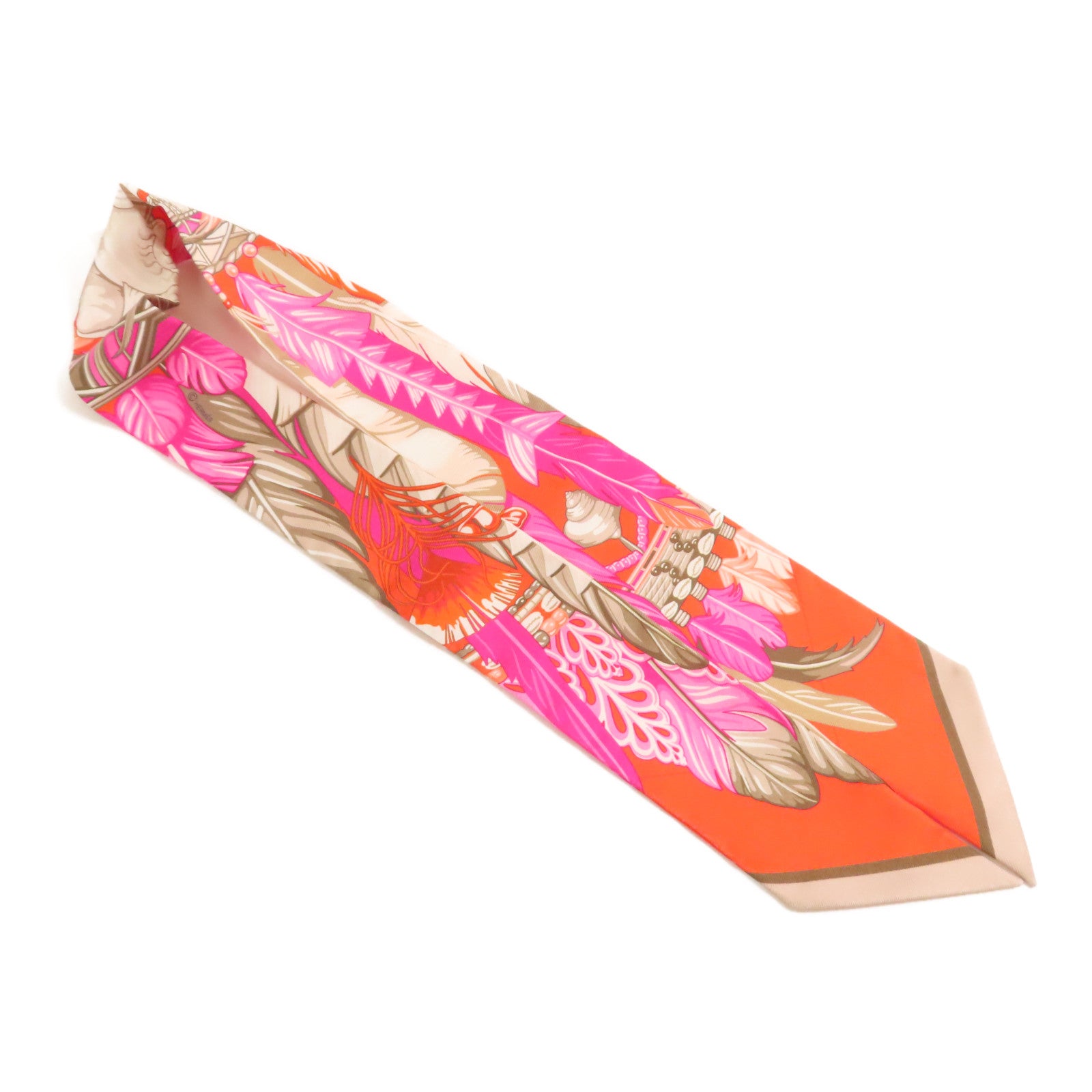 HERMES 絲質Twilly絲巾