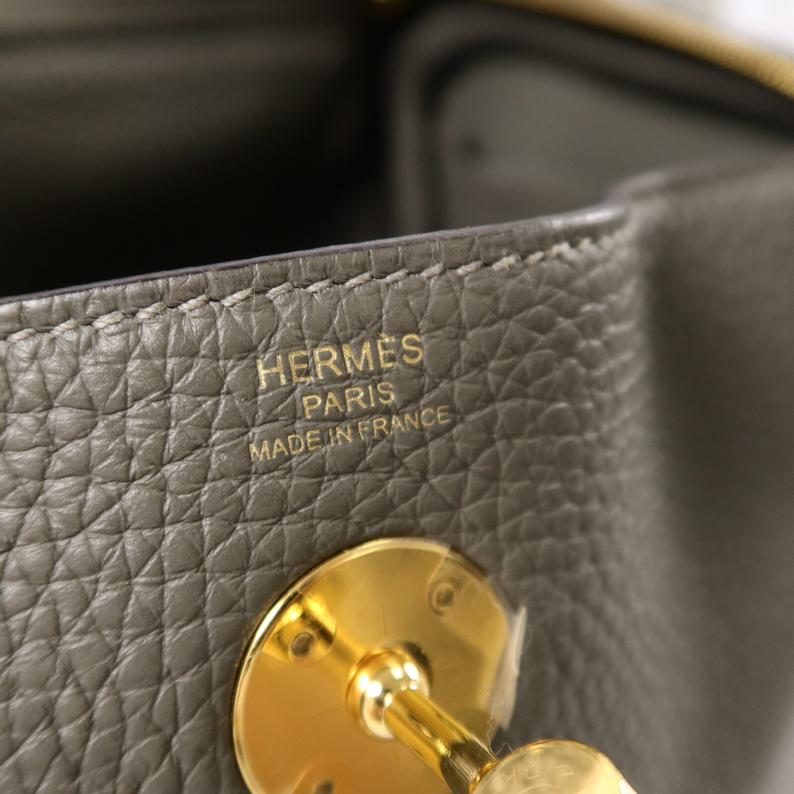 HERMES Clemence皮革Lindy 26手挽肩背兩用袋