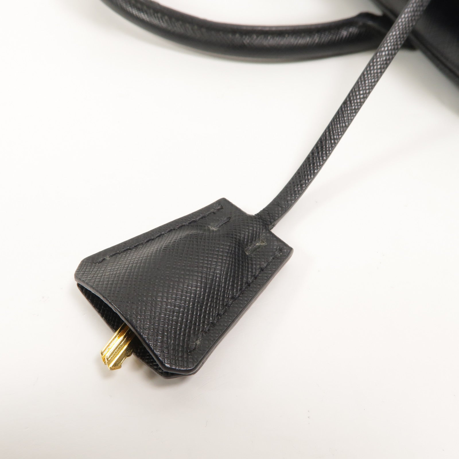 PRADA Saffiano皮革Bauletto手挽肩背兩用袋