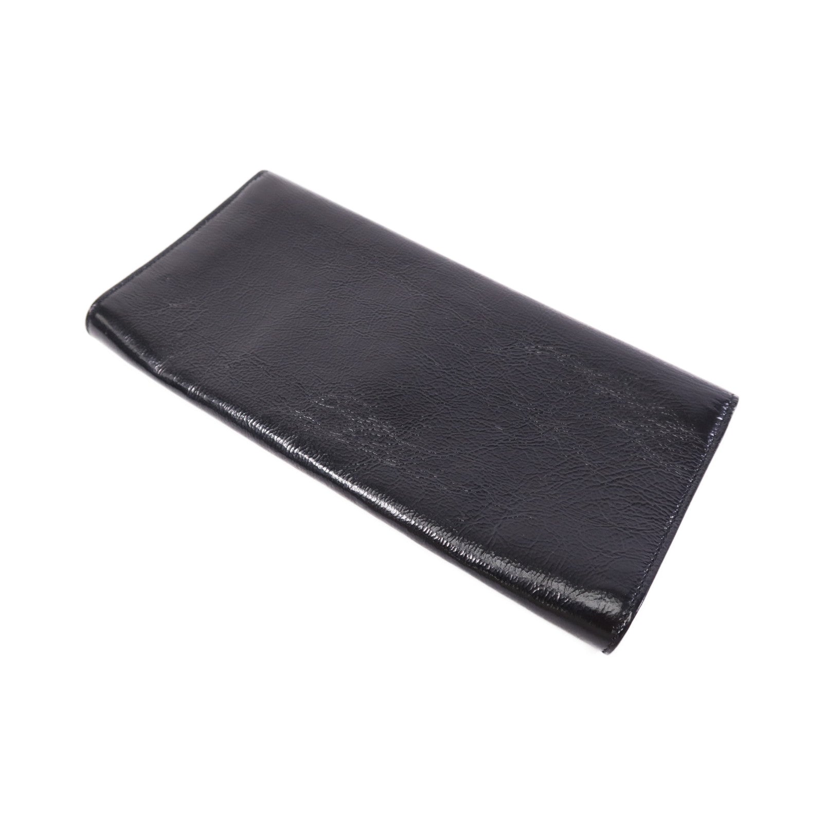 YVES SAINT LAURENT 牛皮皮革Clutch金扣手拿包
