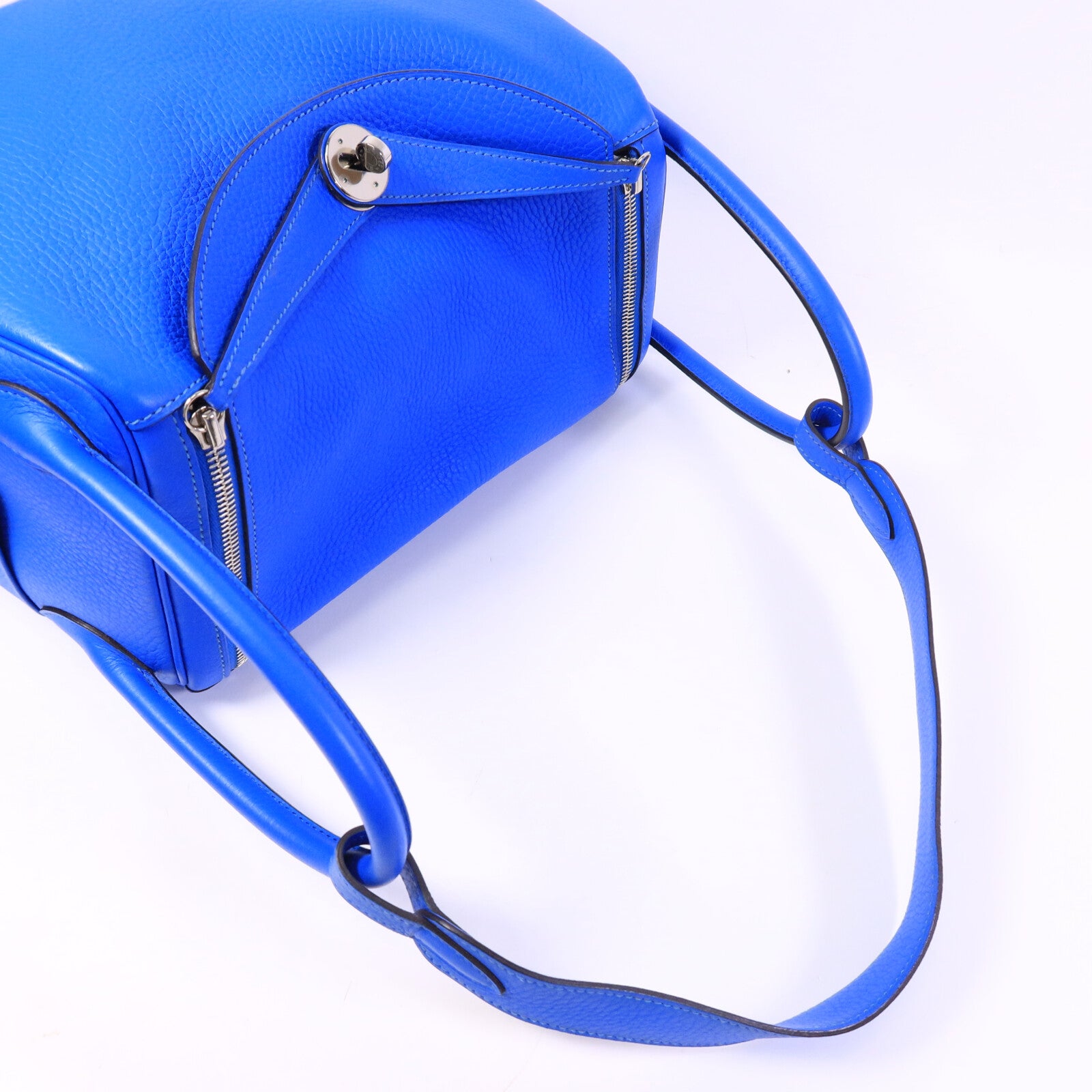 HERMES Clemence皮革Lindy 30肩背袋