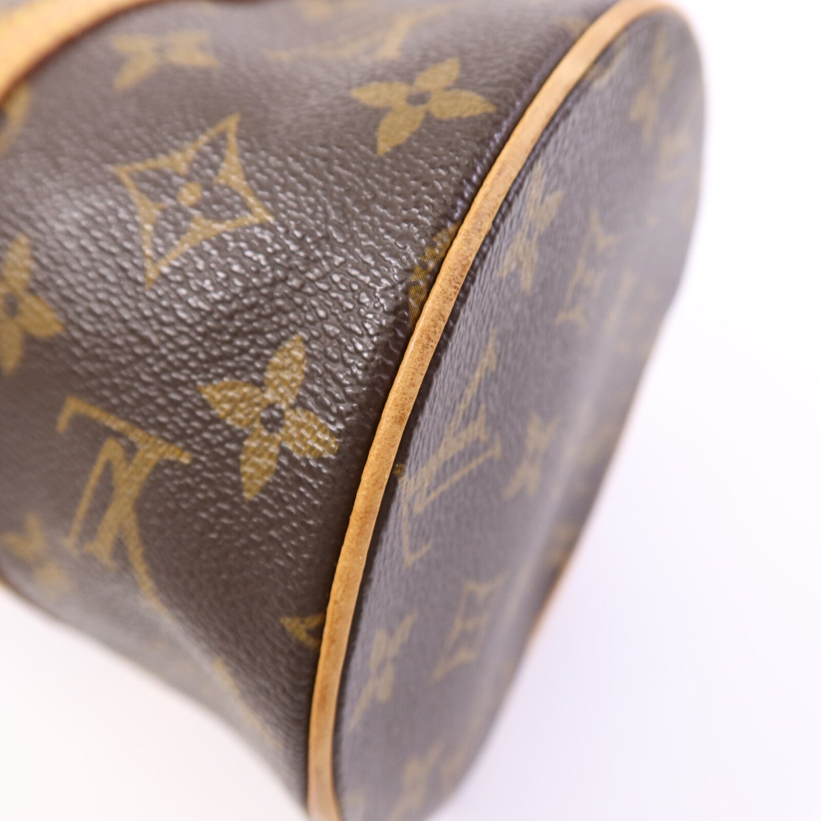 LOUIS VUITTON Monogram Papillon GM金扣手挽袋