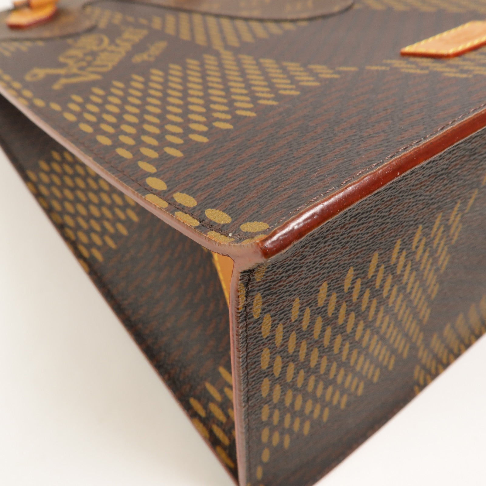 LOUIS VUITTON Monogram/Damier Giant LV x Nigo Mini Tote手挽袋