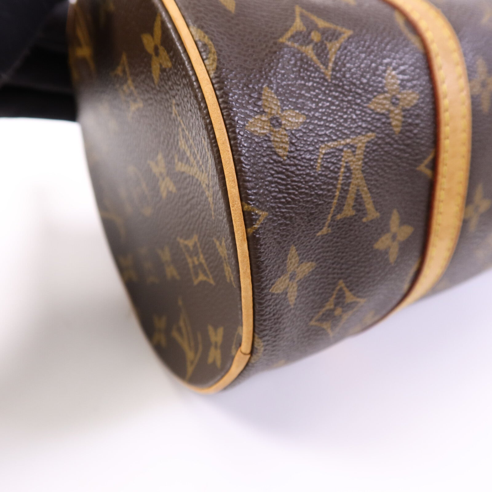 LOUIS VUITTON Monogram Papillon GM金扣手挽袋