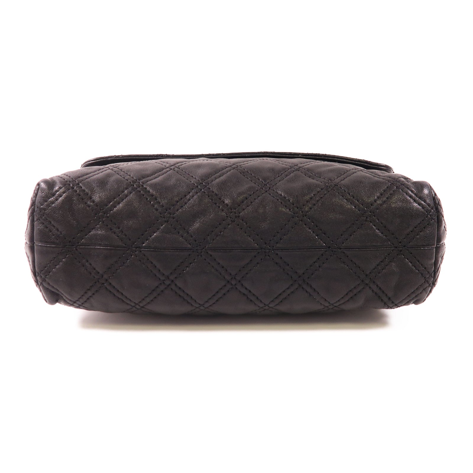 MARC JACOBS 牛皮皮革Chain Shoulder金扣鏈帶肩背袋