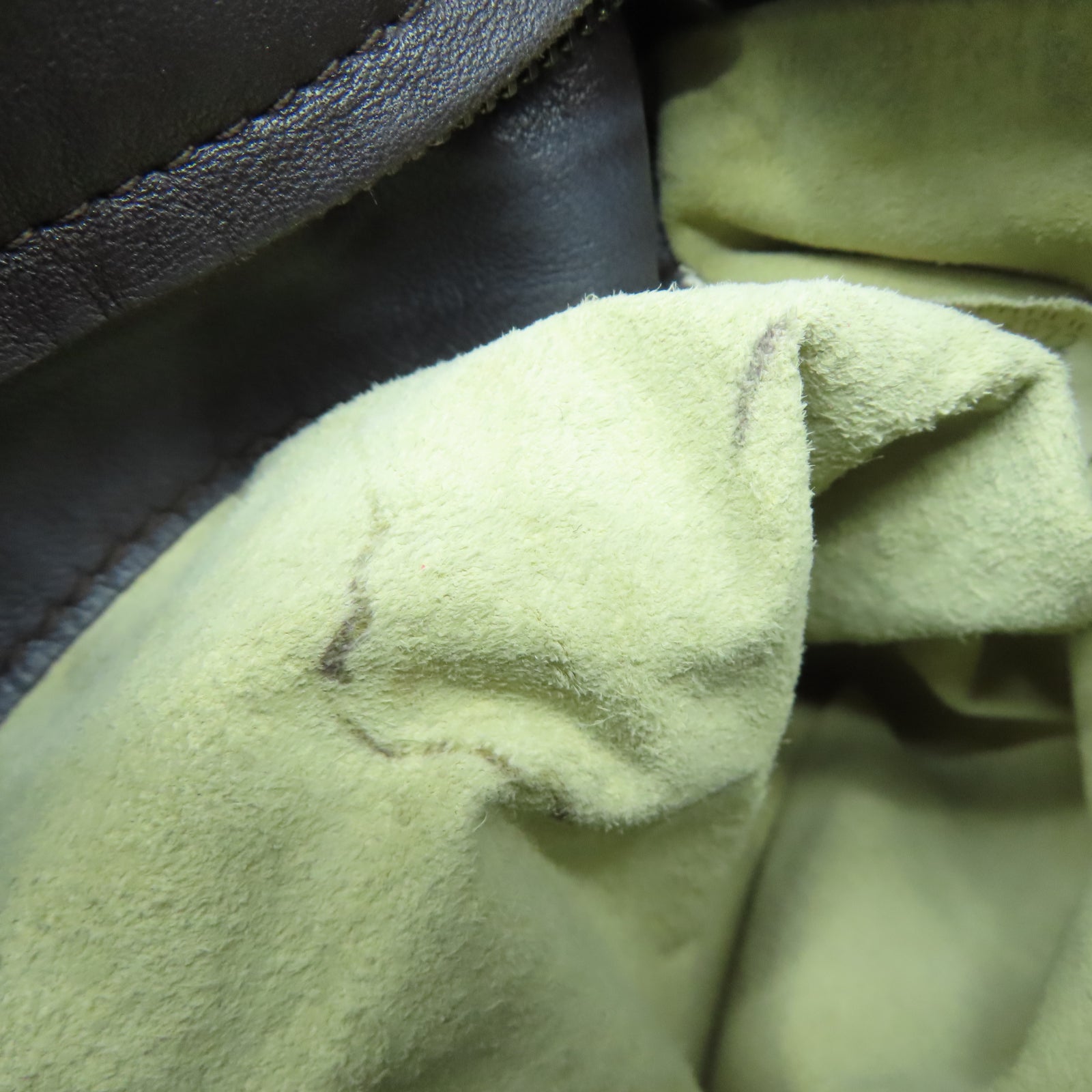 BOTTEGA VENETA 羊皮皮革Shoulder Bag銀扣肩背袋棕色