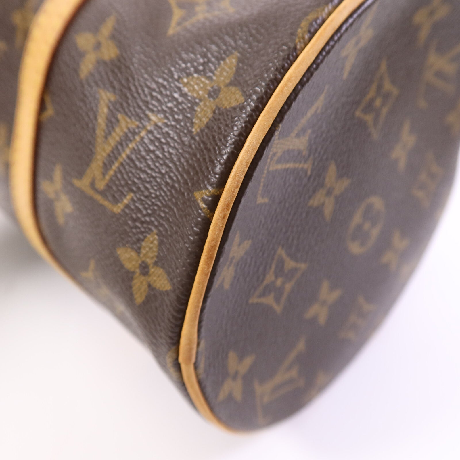 LOUIS VUITTON Monogram Papillon GM金扣手挽袋