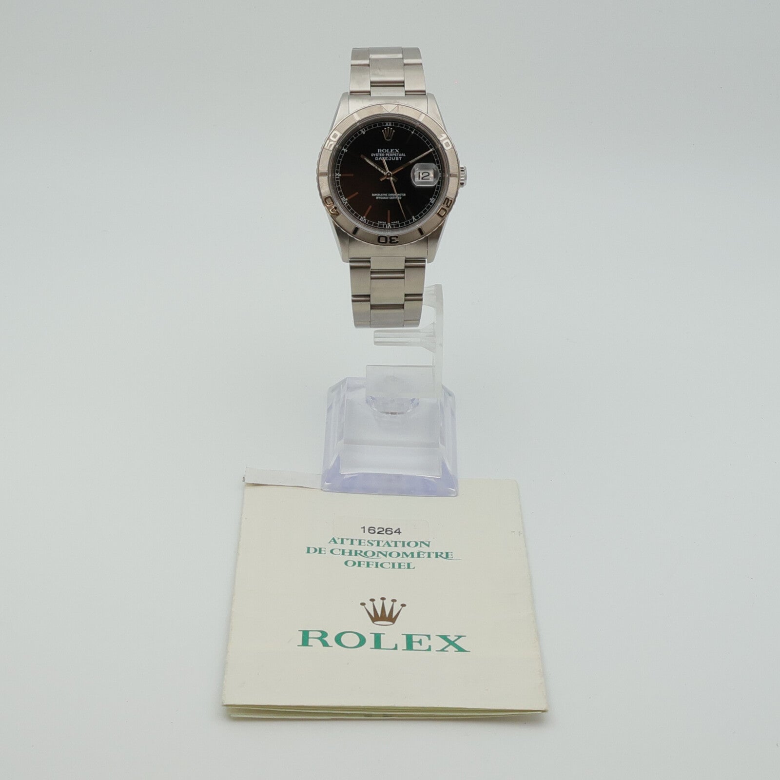 ROLEX Datejust Turn-O-Graph 16264