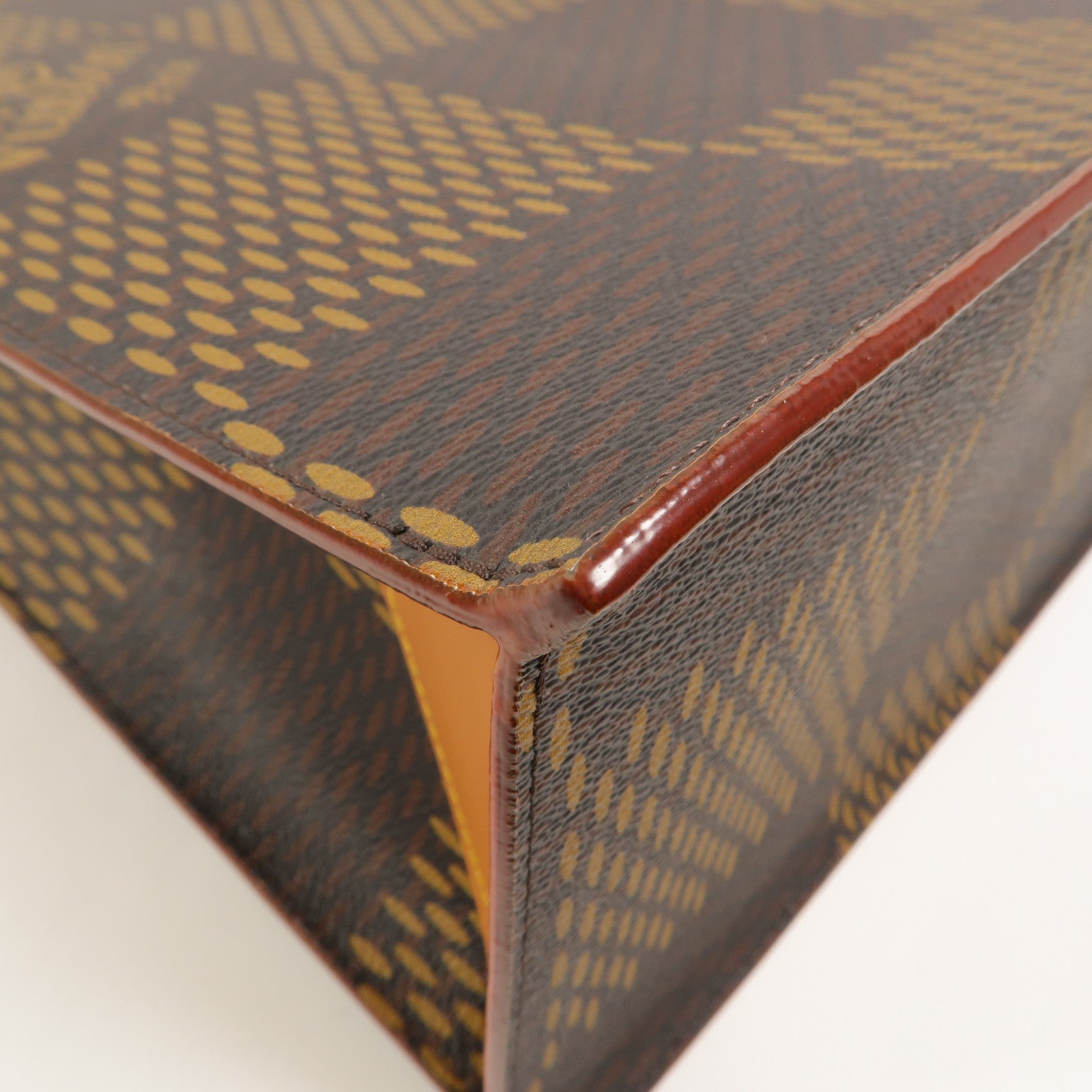 LOUIS VUITTON Monogram/Damier Giant LV x Nigo Mini Tote手挽袋