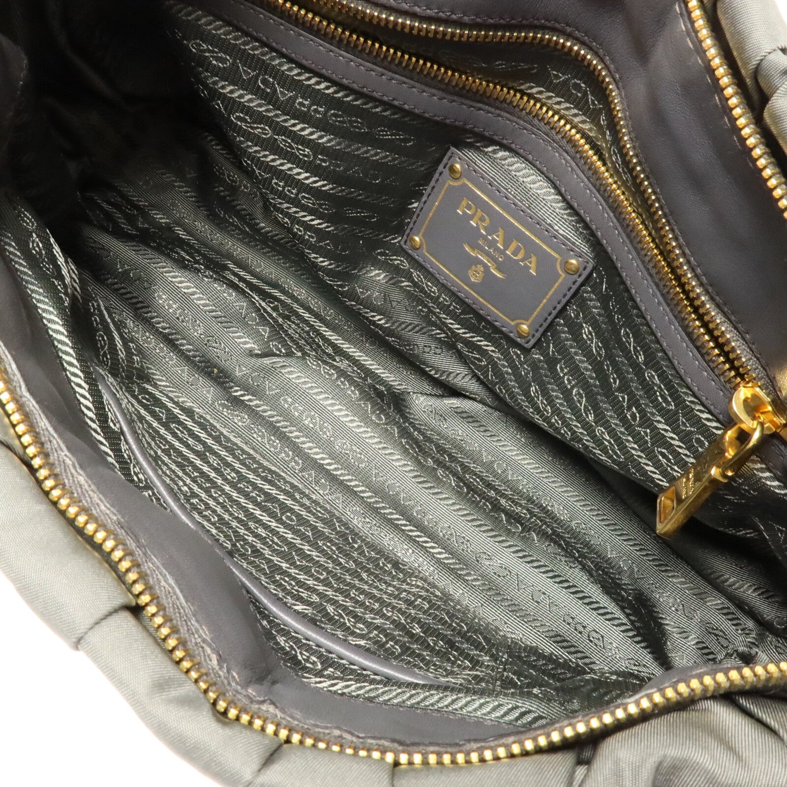 PRADA 尼龍Gaufre手挽肩背兩用袋