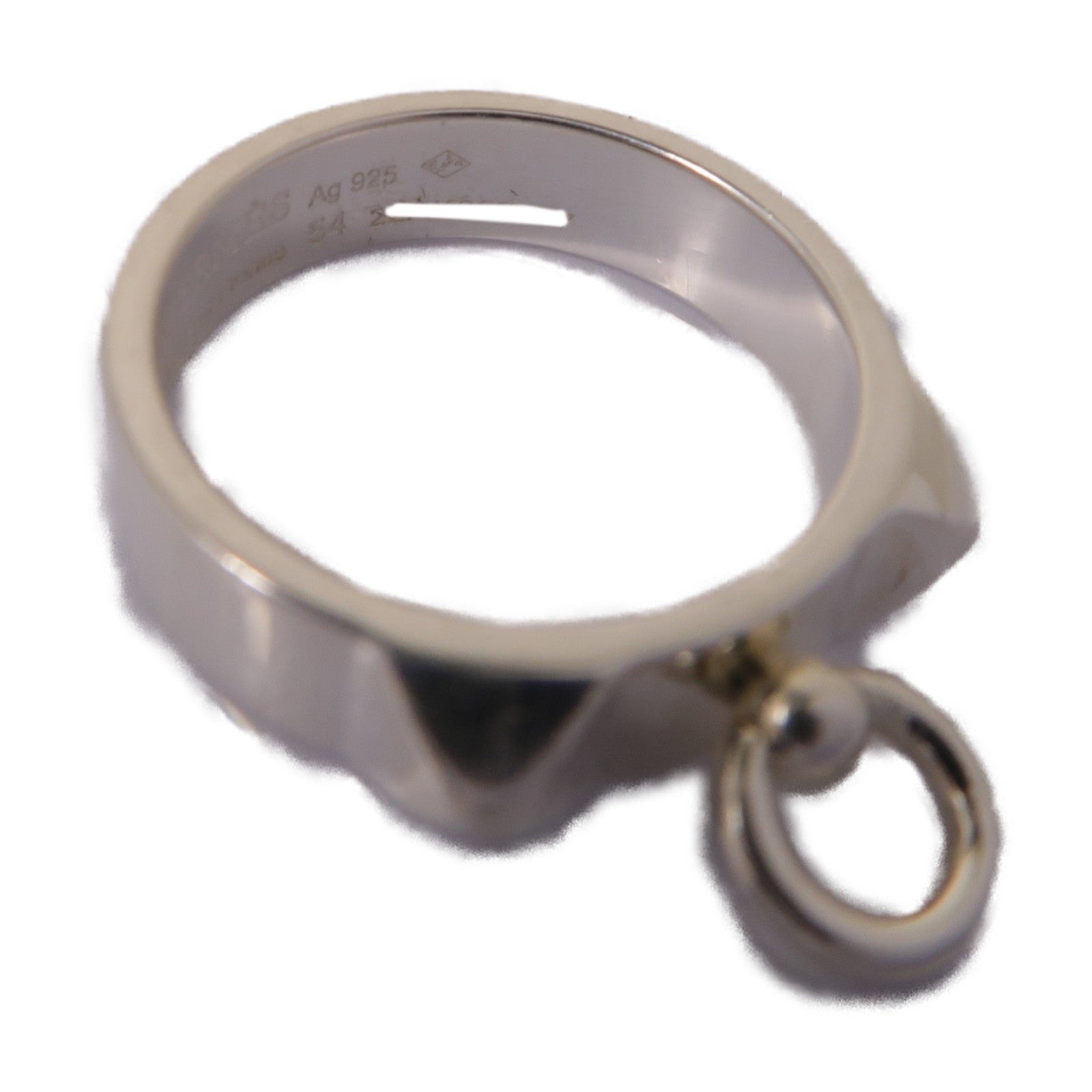HERMES 925純銀De Chien Ring戒指Hermes#54 US#6.75