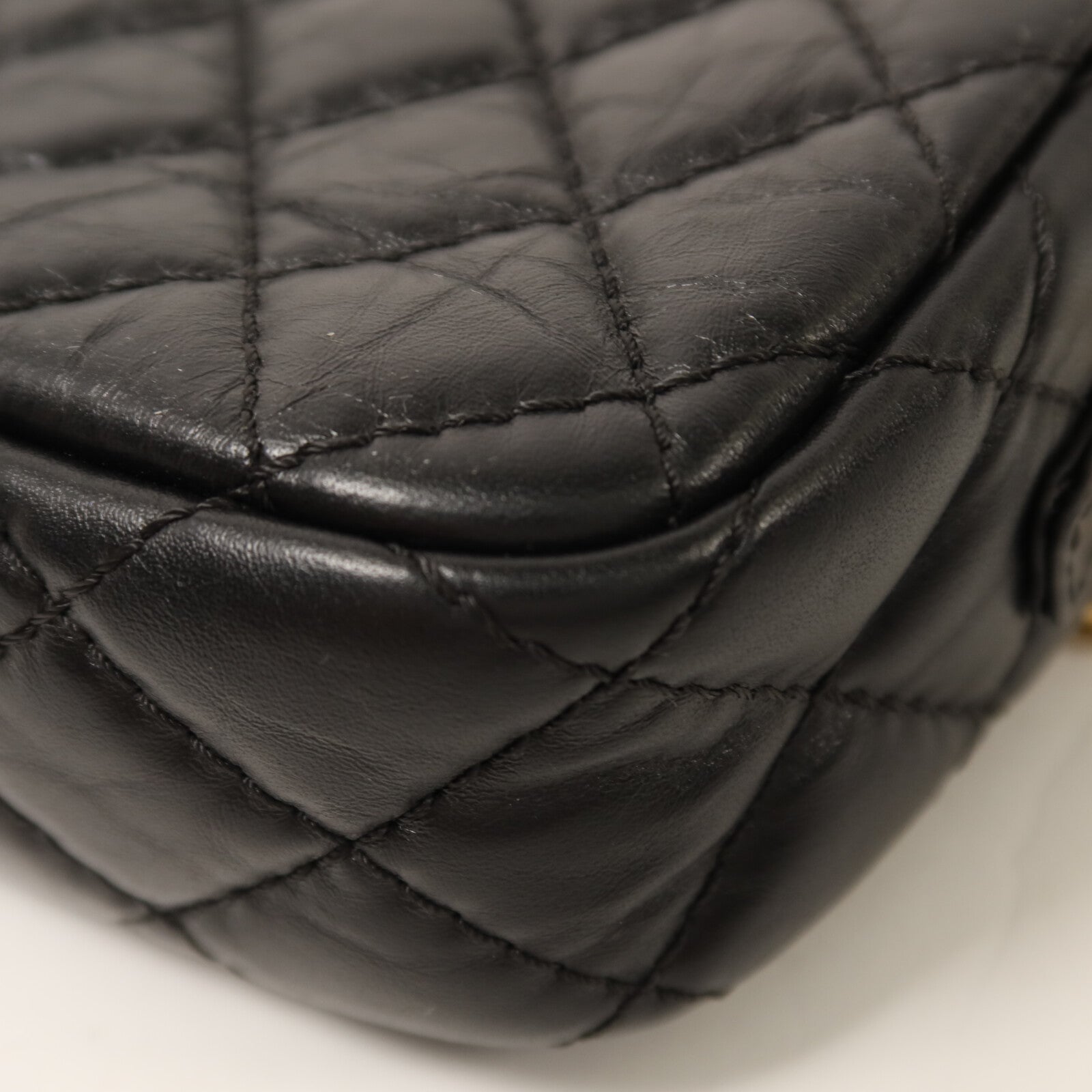 CHANEL 牛皮皮革Small Reissue 2.55 Camera Bag金扣鏈帶肩背袋