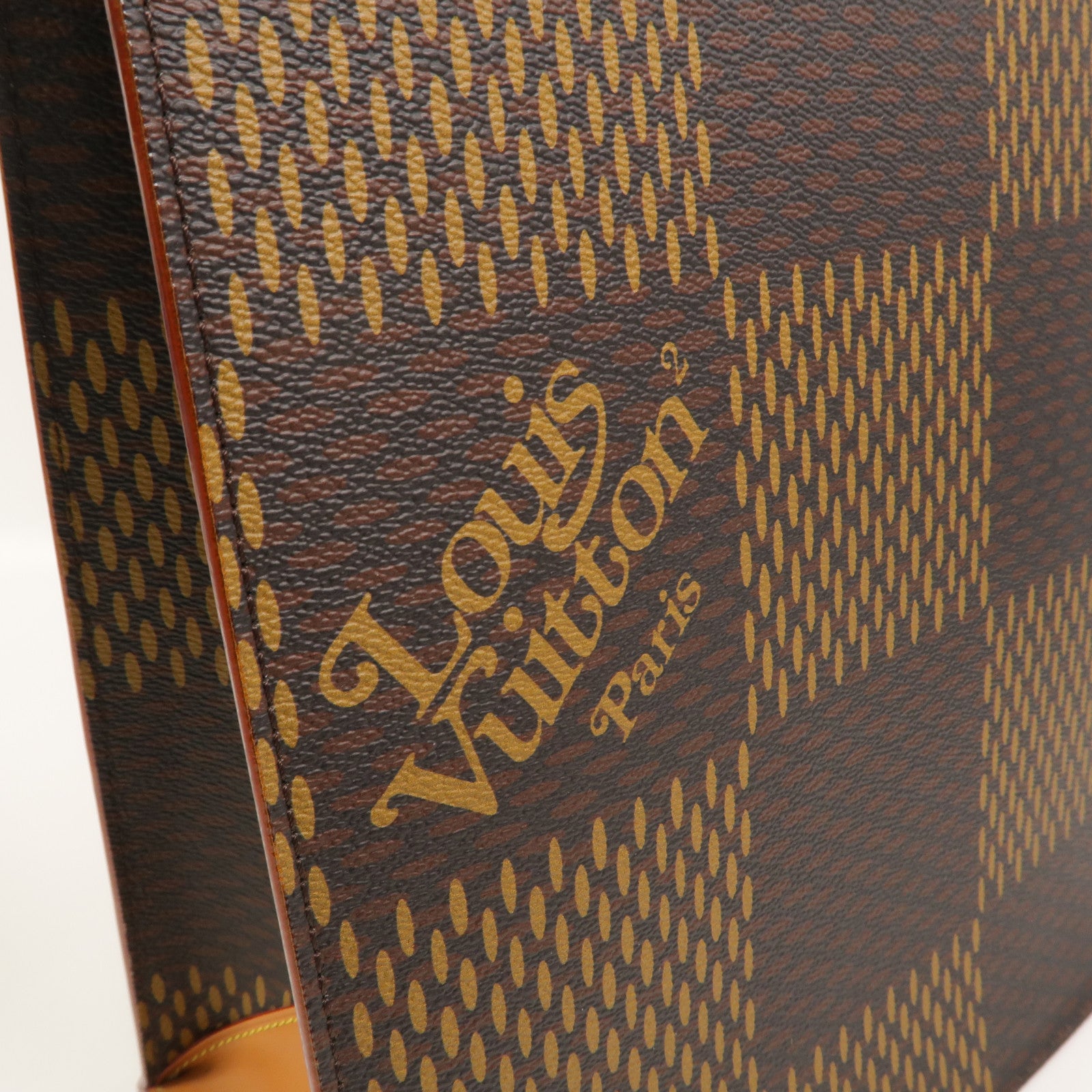 LOUIS VUITTON Monogram/Damier Giant LV x Nigo Mini Tote手挽袋