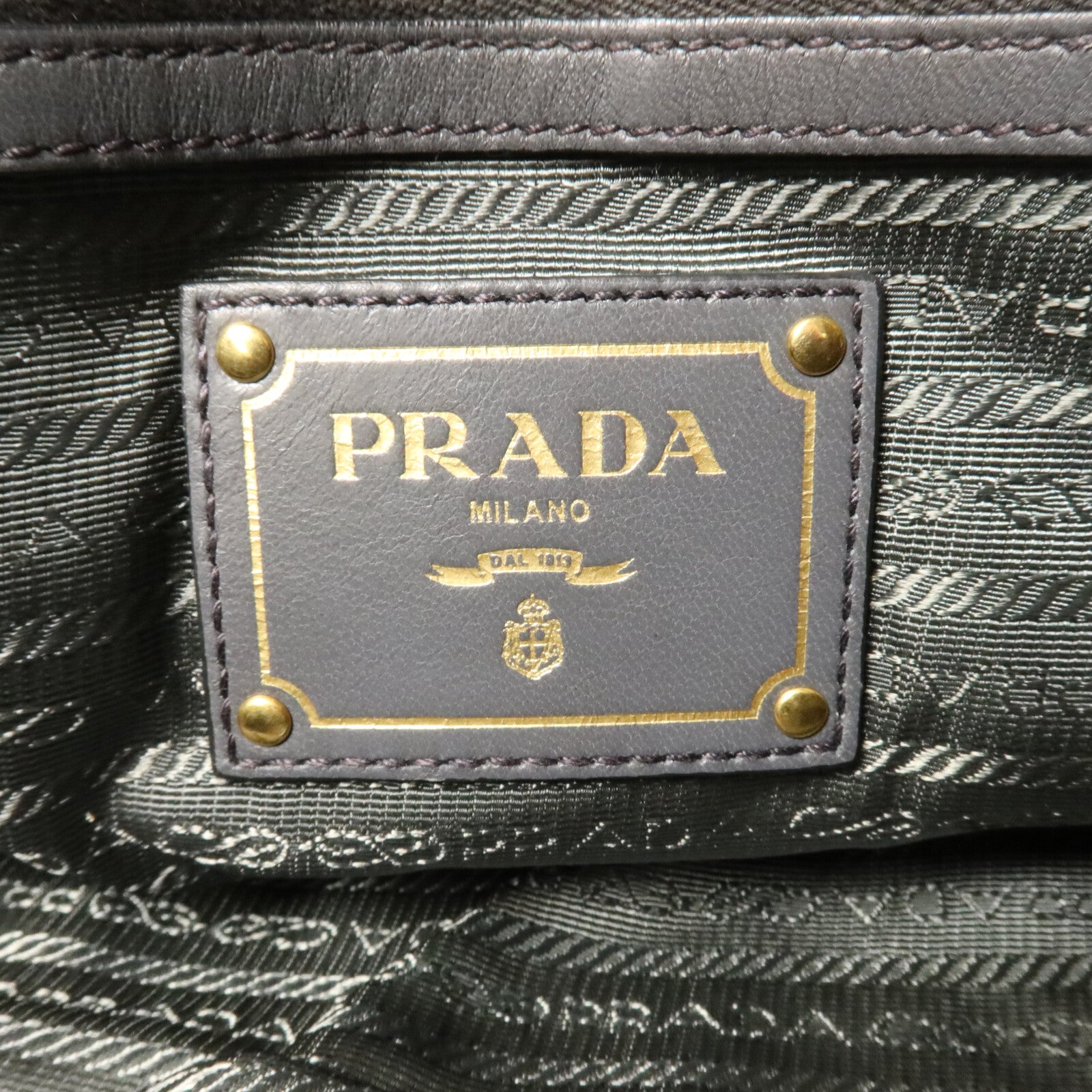 PRADA 尼龍Gaufre手挽肩背兩用袋