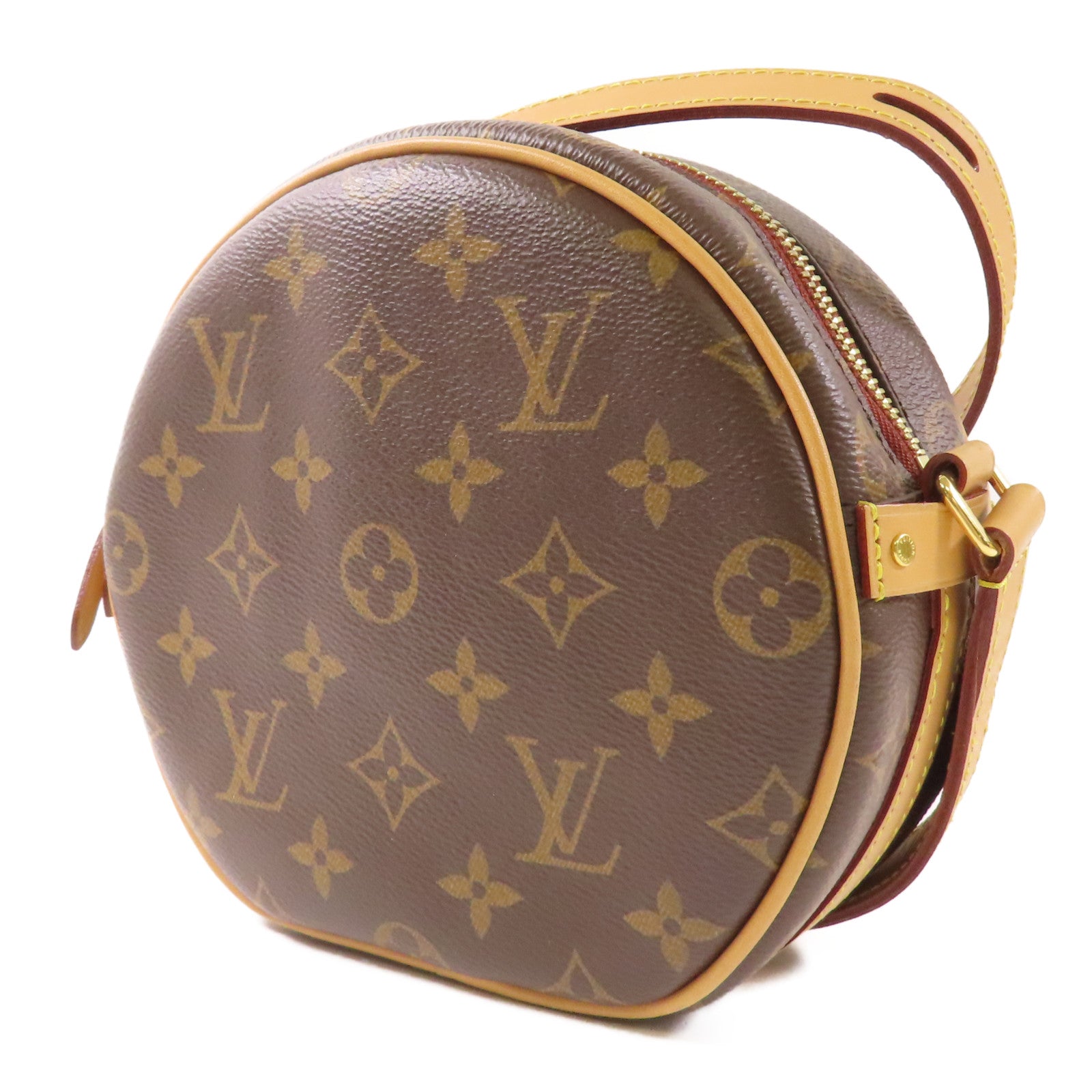 LOUIS VUITTON LV GHW Boite Chapeau Souple PM Shoulder Bag M45578 Monogram Brown