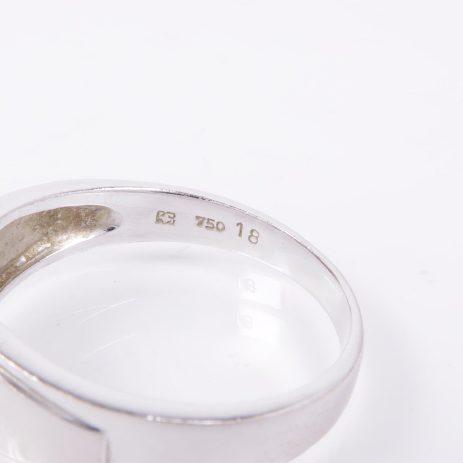 JEWELRY 【激減優惠】18K白金Diamond Ring鑽石戒指US#8.5