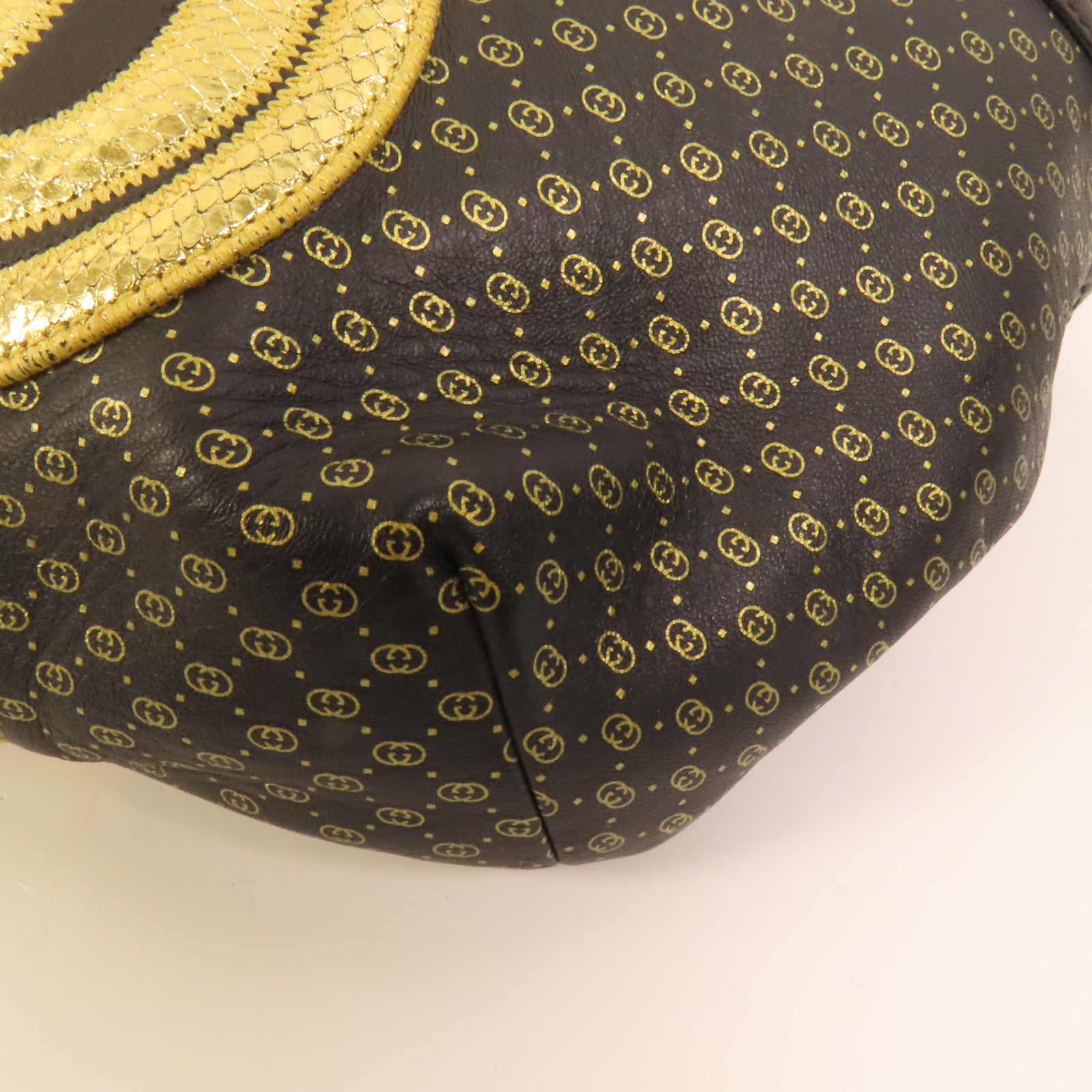 GUCCI 【激減優惠】皮革DAPPER DAN Waist Bag腰包