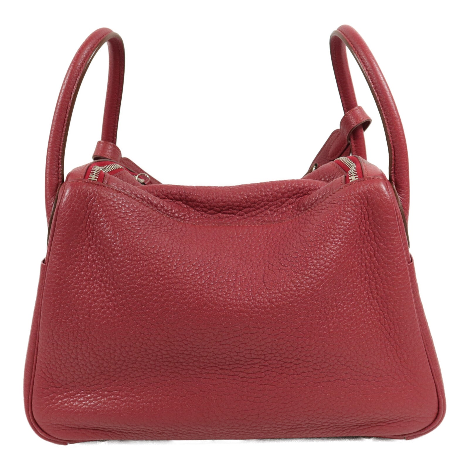 HERMES Clemence皮革Lindy 30肩背袋Ruby