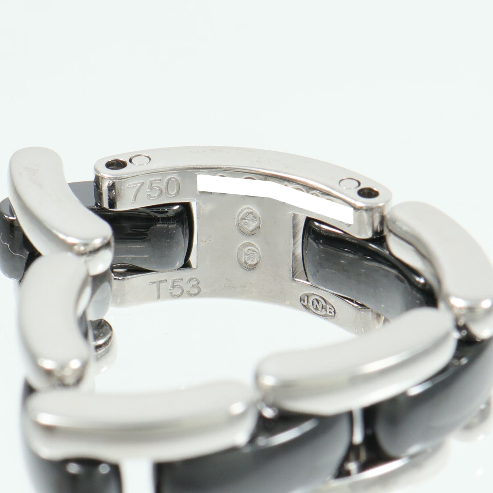 CHANEL 陶瓷/18K白金Ultra Ring戒指