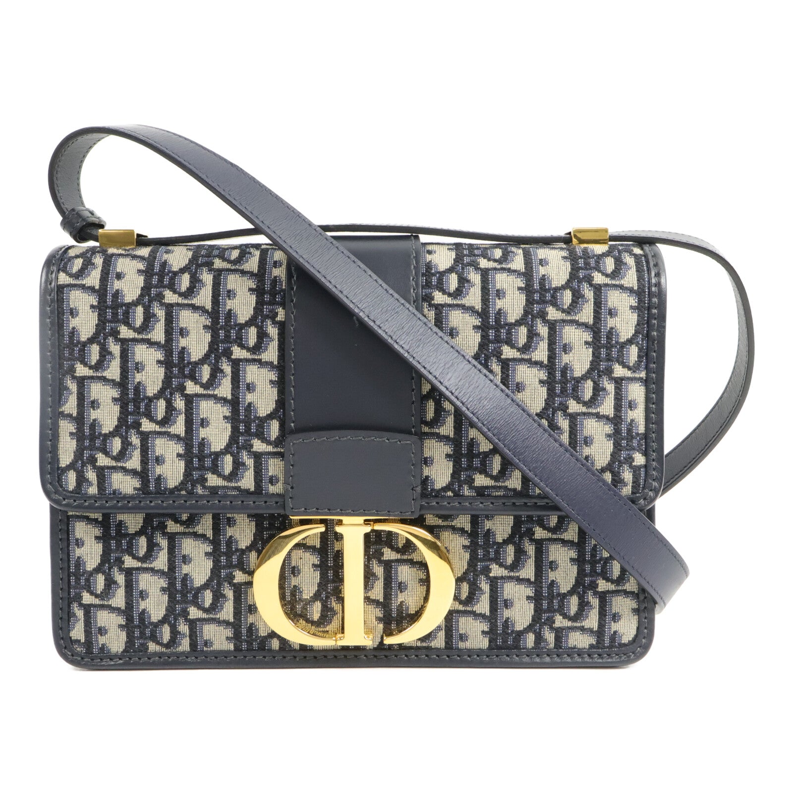 Dior 帆布Montaigne 30肩背袋