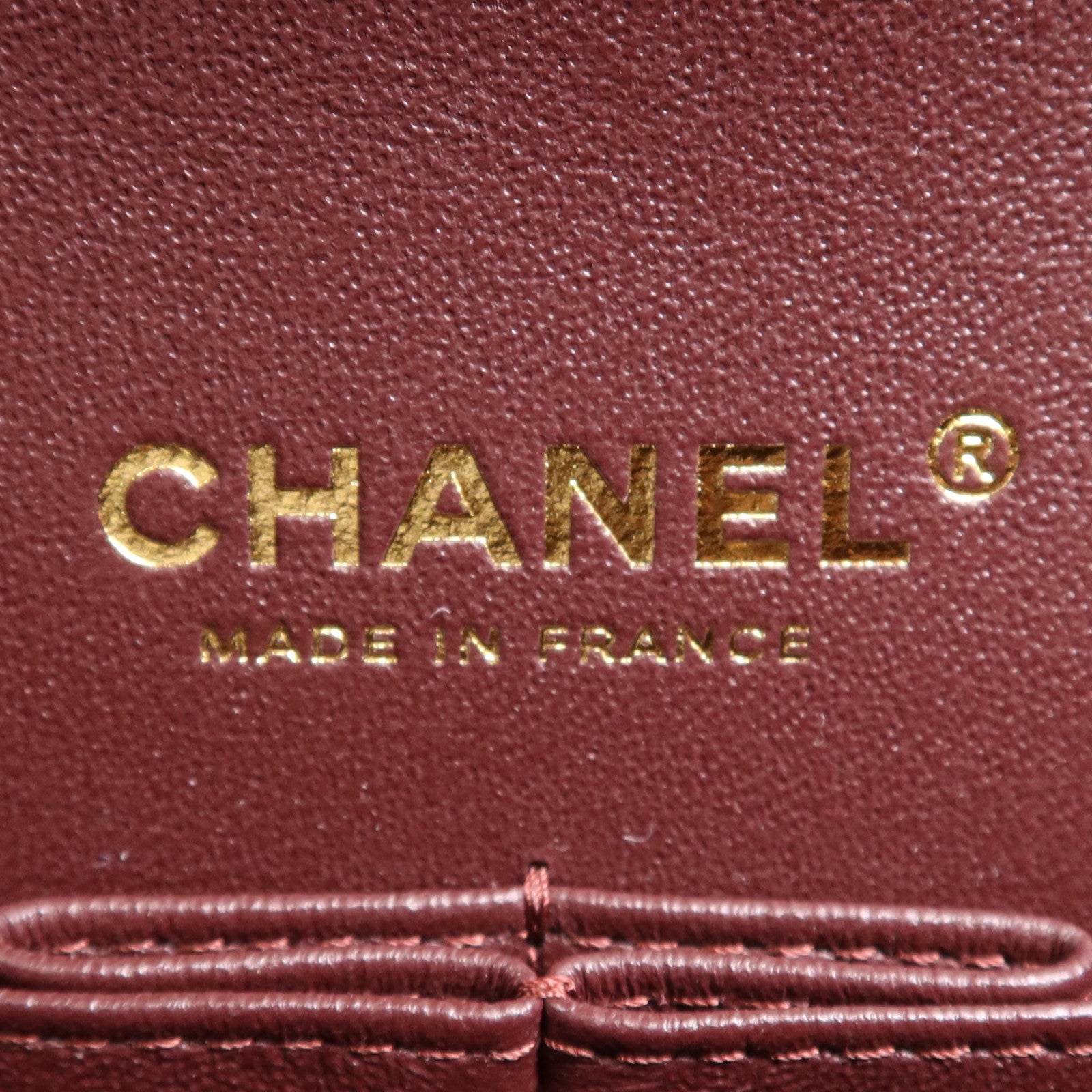 CHANEL 羊皮皮革Classic 25金扣鏈帶肩背袋