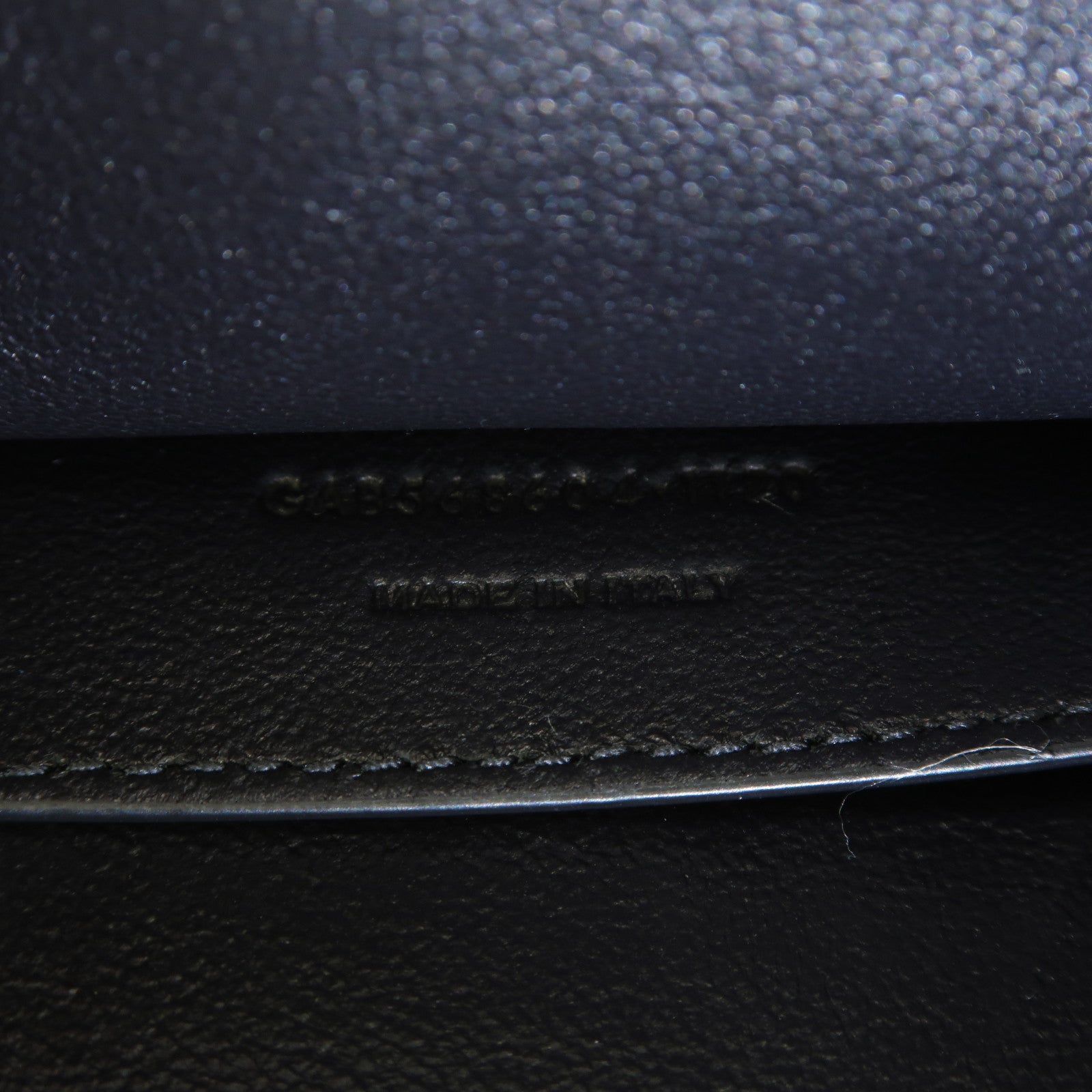 SAINT LAURENT 帆布/牛皮皮革Le Monogramme Shoulder Bag金扣肩背袋米色