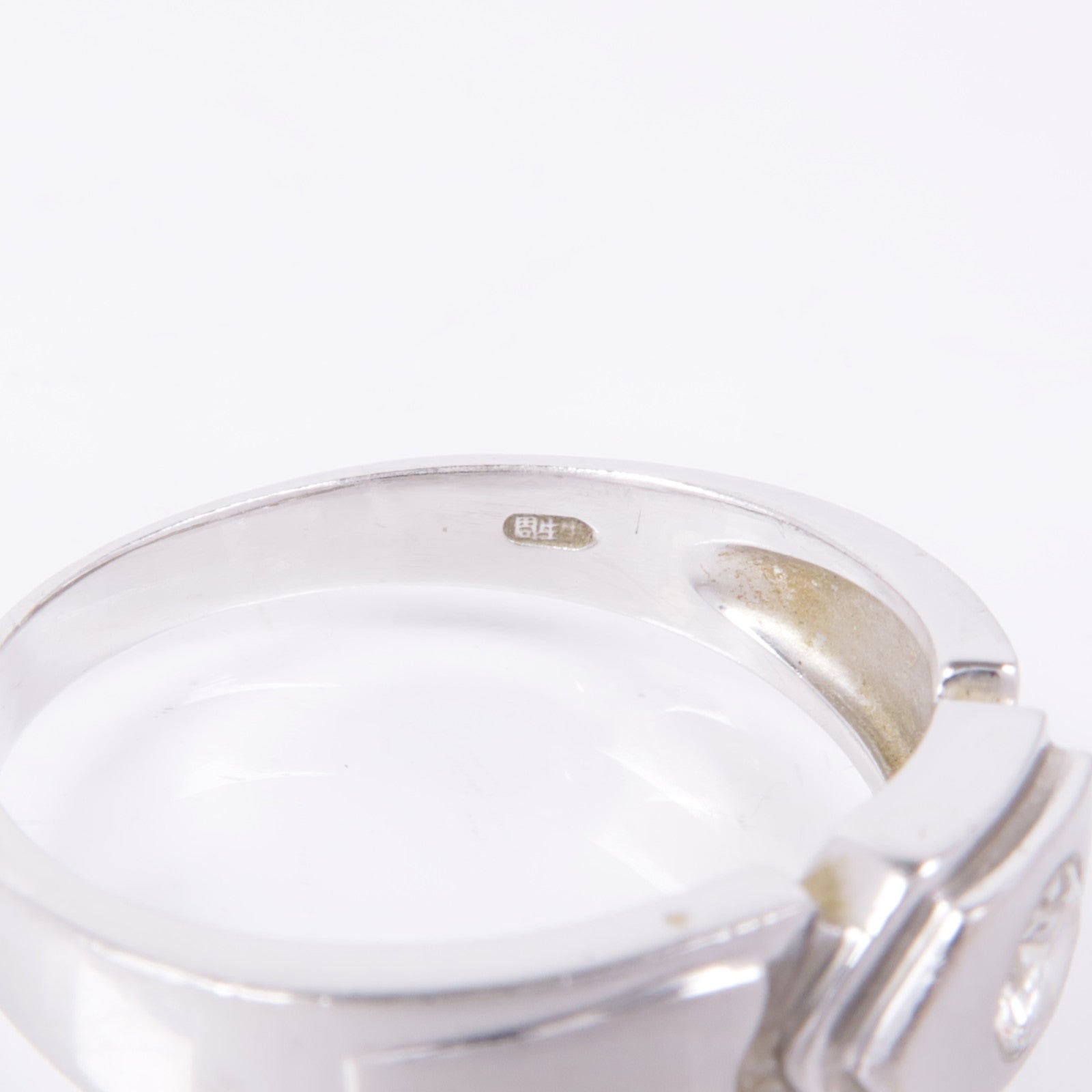 JEWELRY 【激減優惠】18K白金Diamond Ring鑽石戒指US#8.5