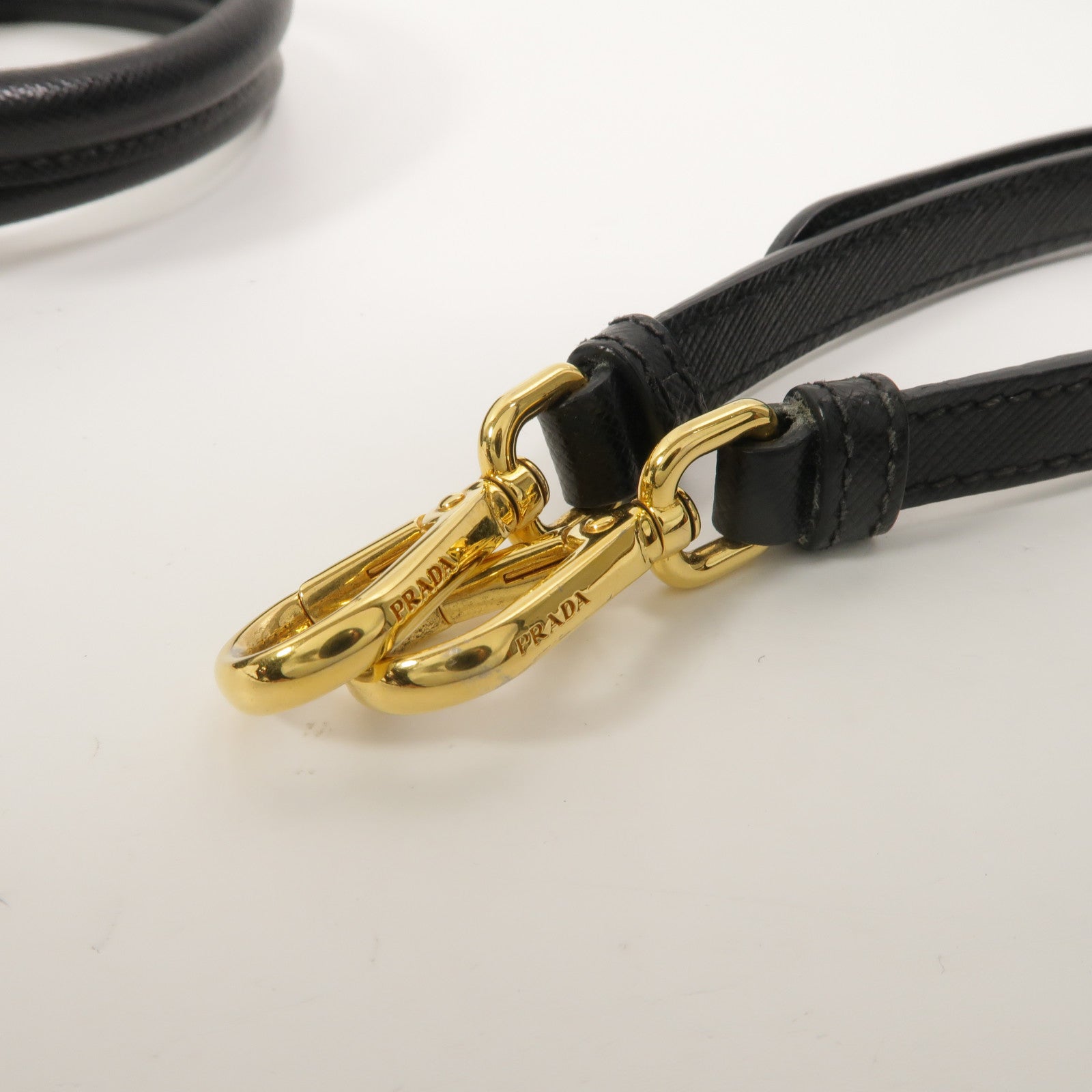 PRADA Saffiano皮革Bauletto手挽肩背兩用袋