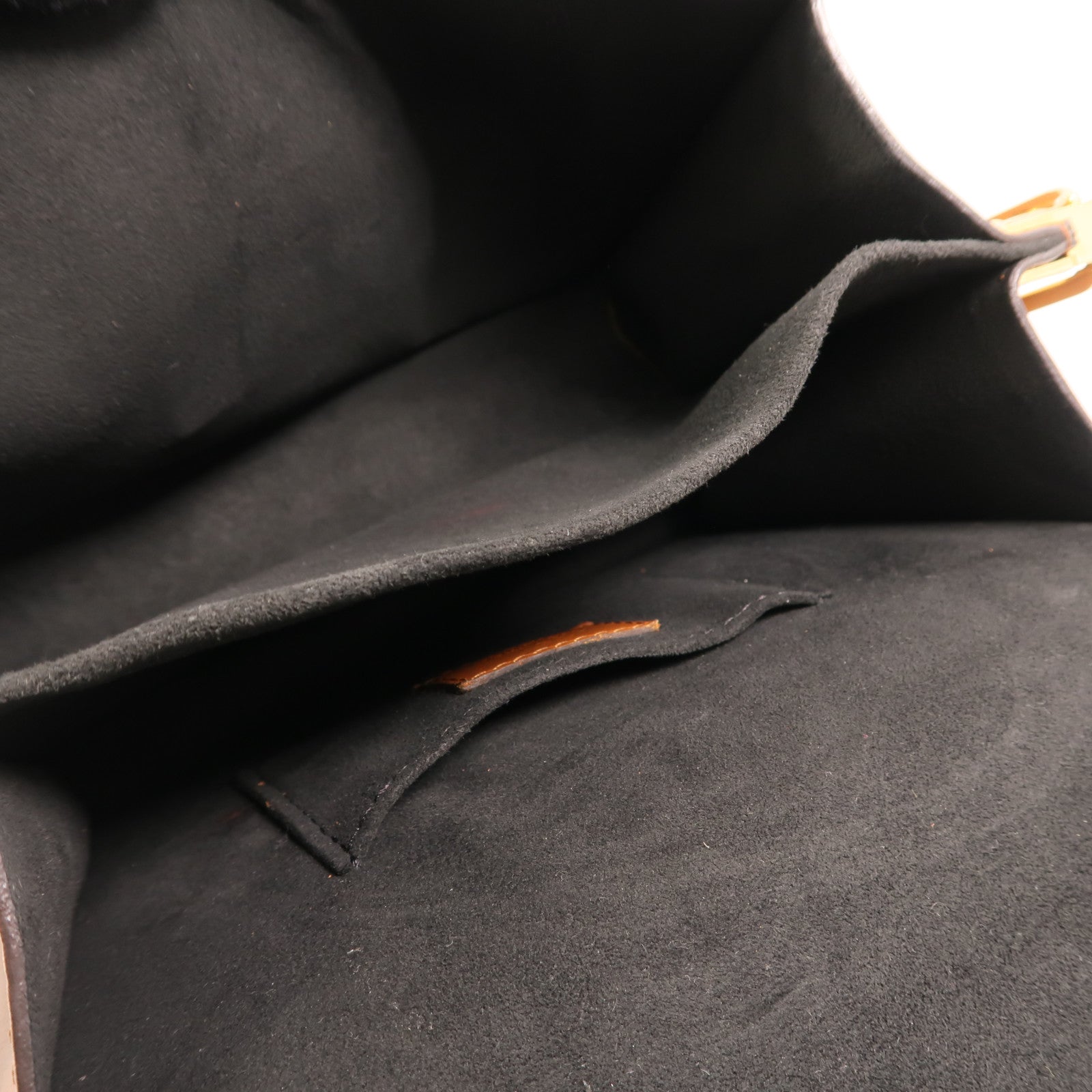LOUIS VUITTON Monogram Reverse Mini Dauphine金扣肩背袋