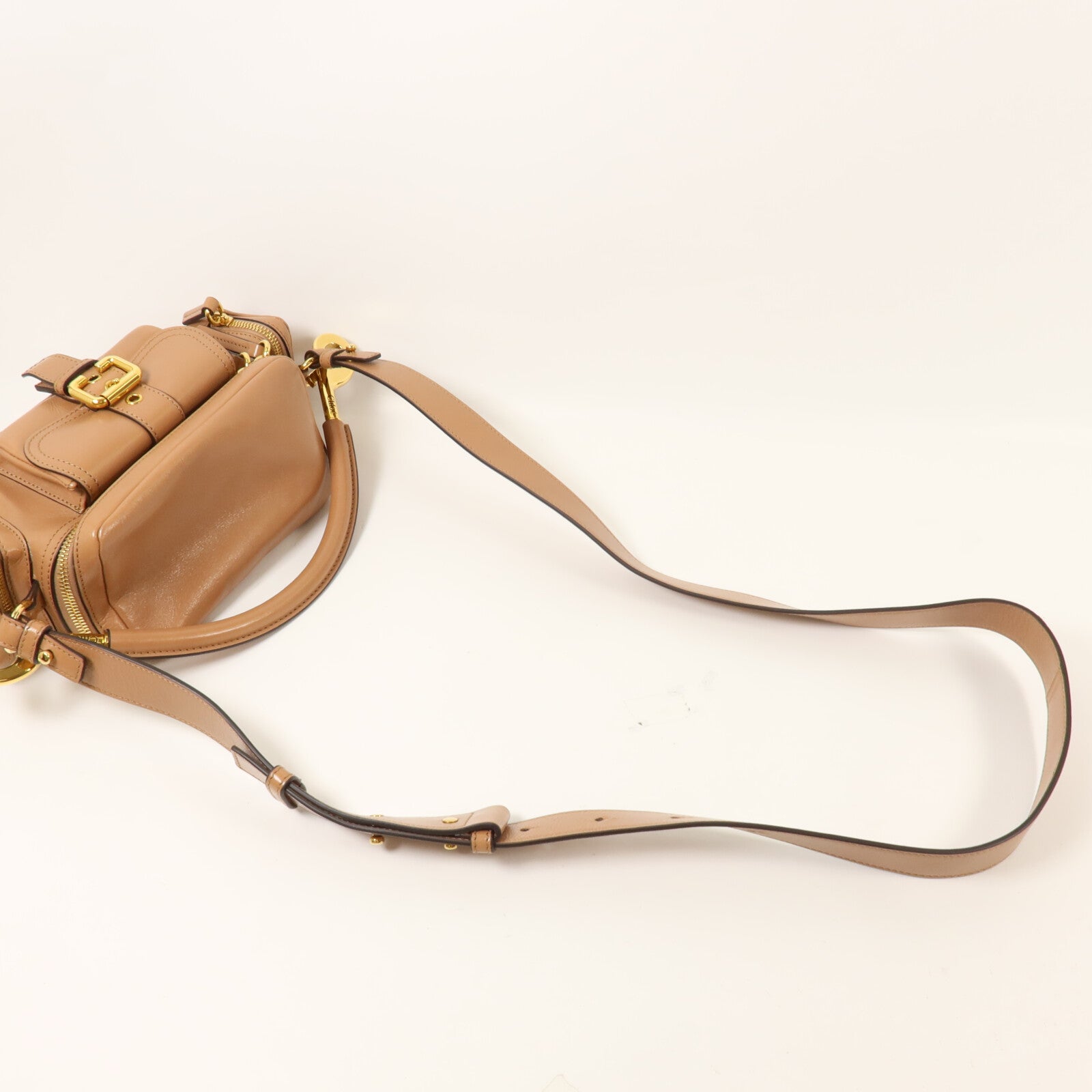 Chloe 牛皮皮革Camera Bag手挽肩背兩用袋